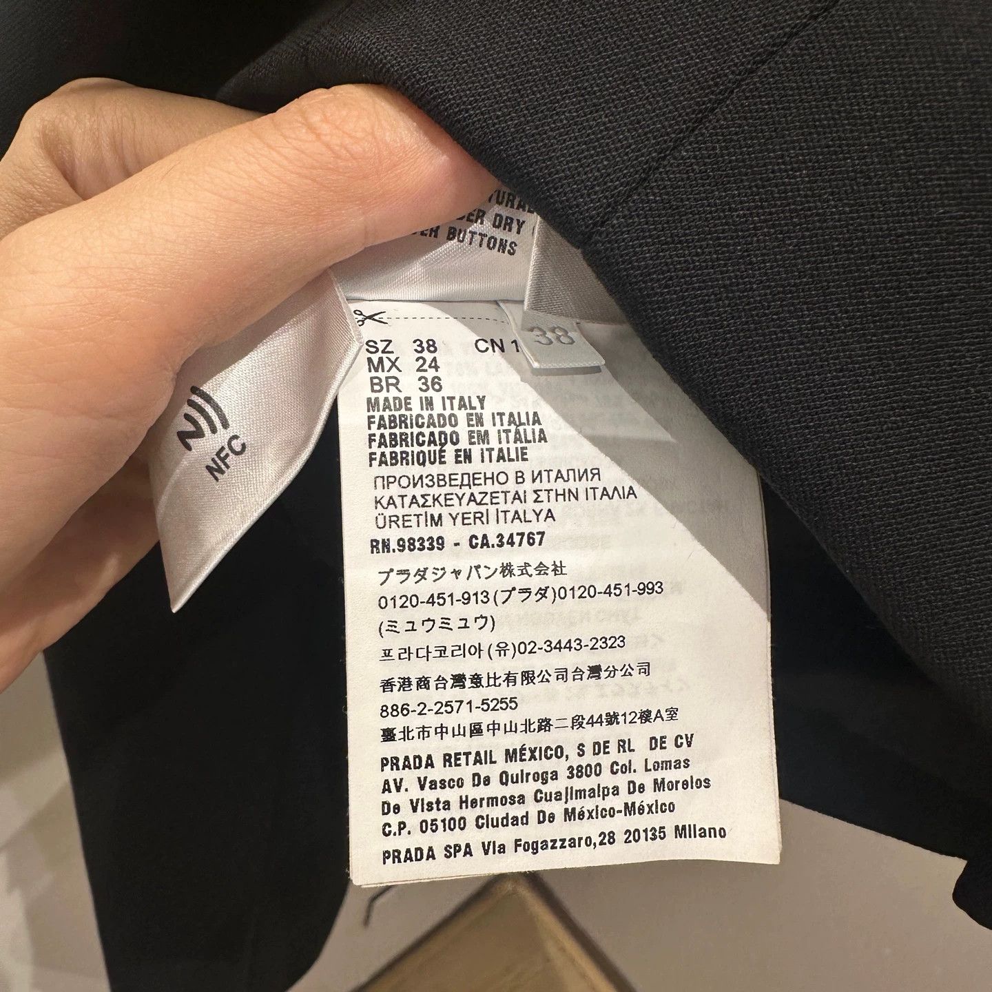 Miu Miu MIU MIU Lapel Bicolor Black White Short Jacket 38 Size XS / US 0-2 / IT 36-38 - 4 Thumbnail