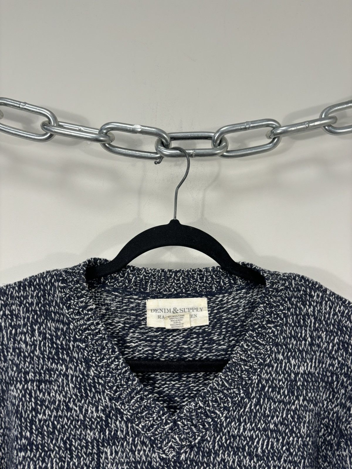 Denim & Supply Ralph Lauren Denim & Supply Ralph Lauren Women’s Wool V-Neck Sweater Size S / US 4 / IT 40 - 7 Thumbnail