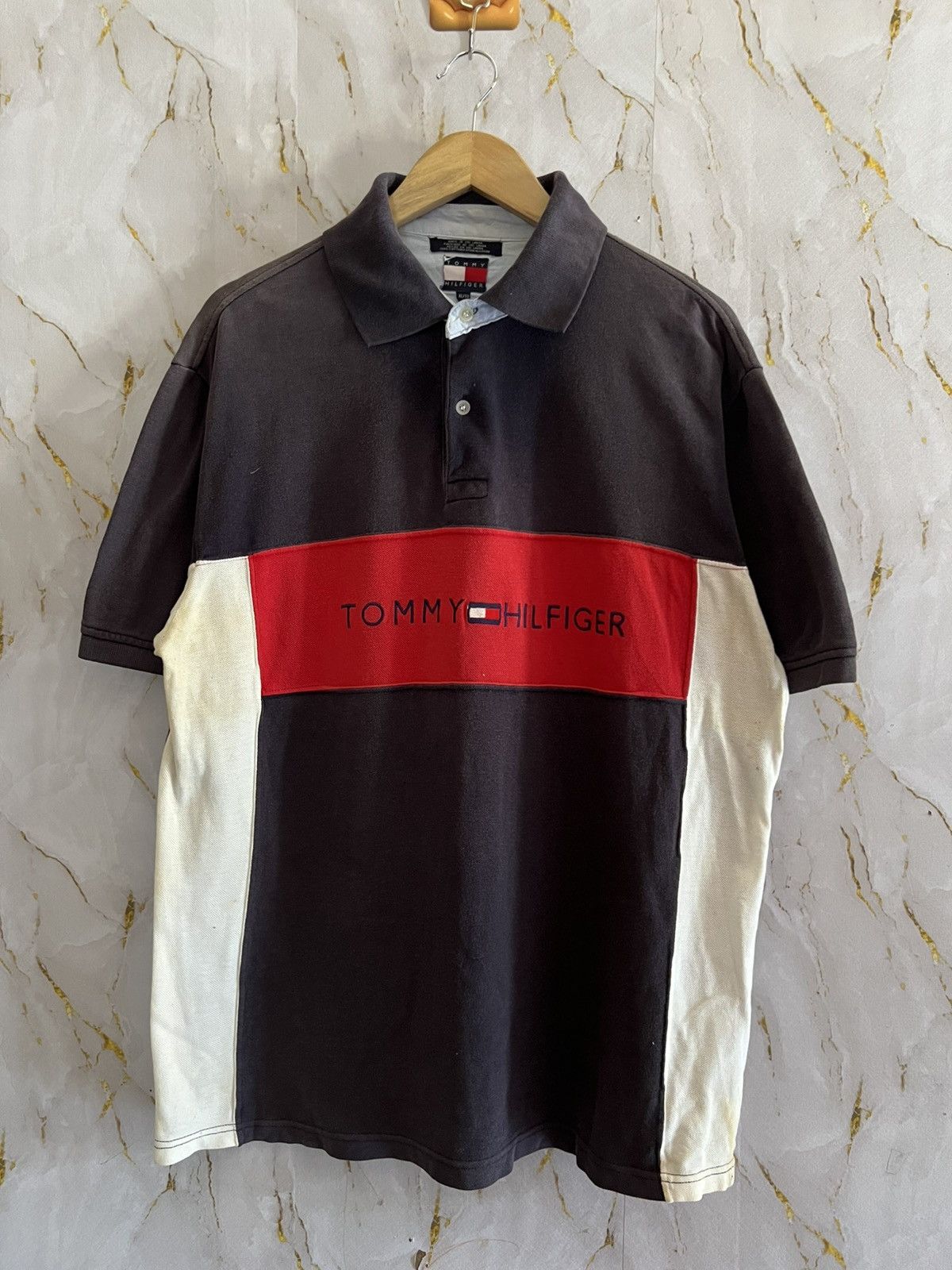 Tommy Hilfiger TOMMY HILFIGER T-shirt Size US XL / EU 56 / 4 - 1 Thumbnail