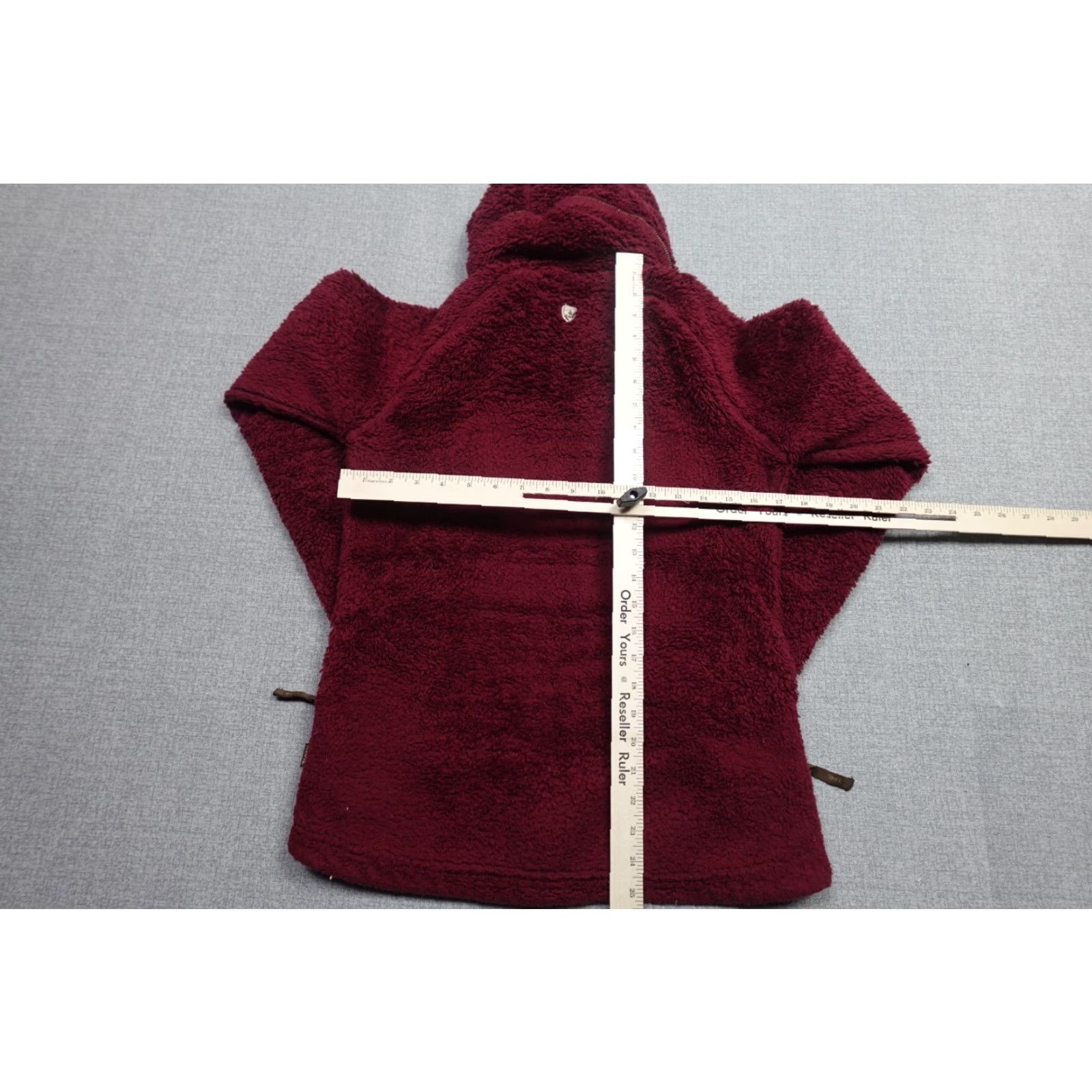Vintage Kuhl Fleece Jacket Womens Small Red Full Zip Outdoor Winter Warm Jacket Womens Small Red Full Zip Size S / US 4 / IT 40 - 6 Thumbnail