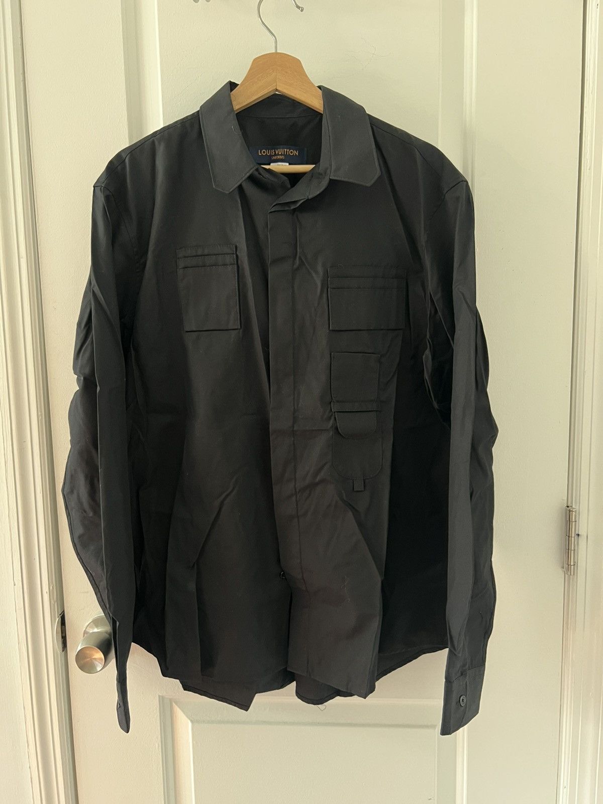 Louis Vuitton Louis Vuitton Utility Work Shirt Virgil Employee Uniform Size US XL / EU 56 / 4 - 1 Thumbnail