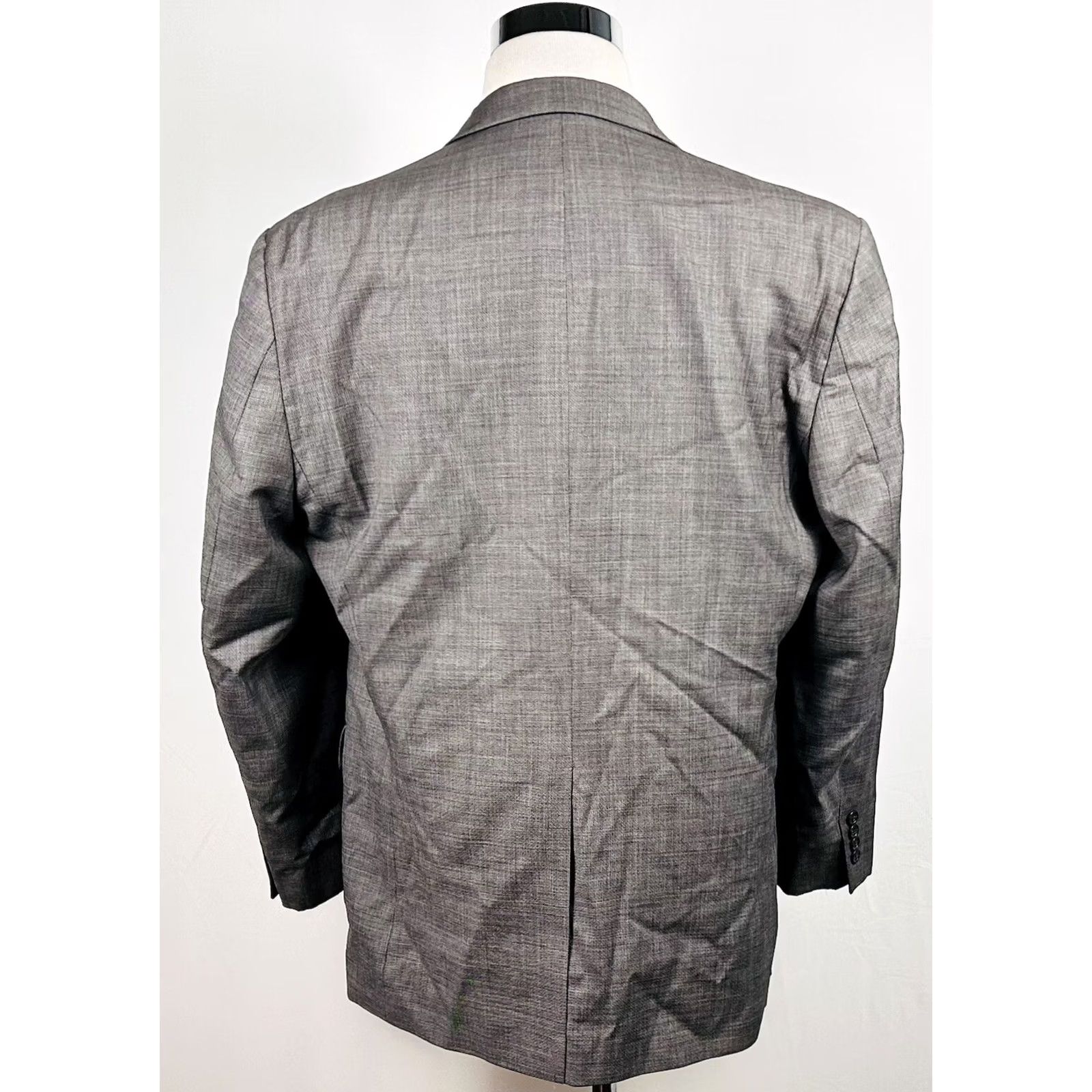 Chaps Chaps Sport Coat 42R Gray Wool Two Button Lined Vented Size US XS / EU 42 / 0 - 6 Thumbnail