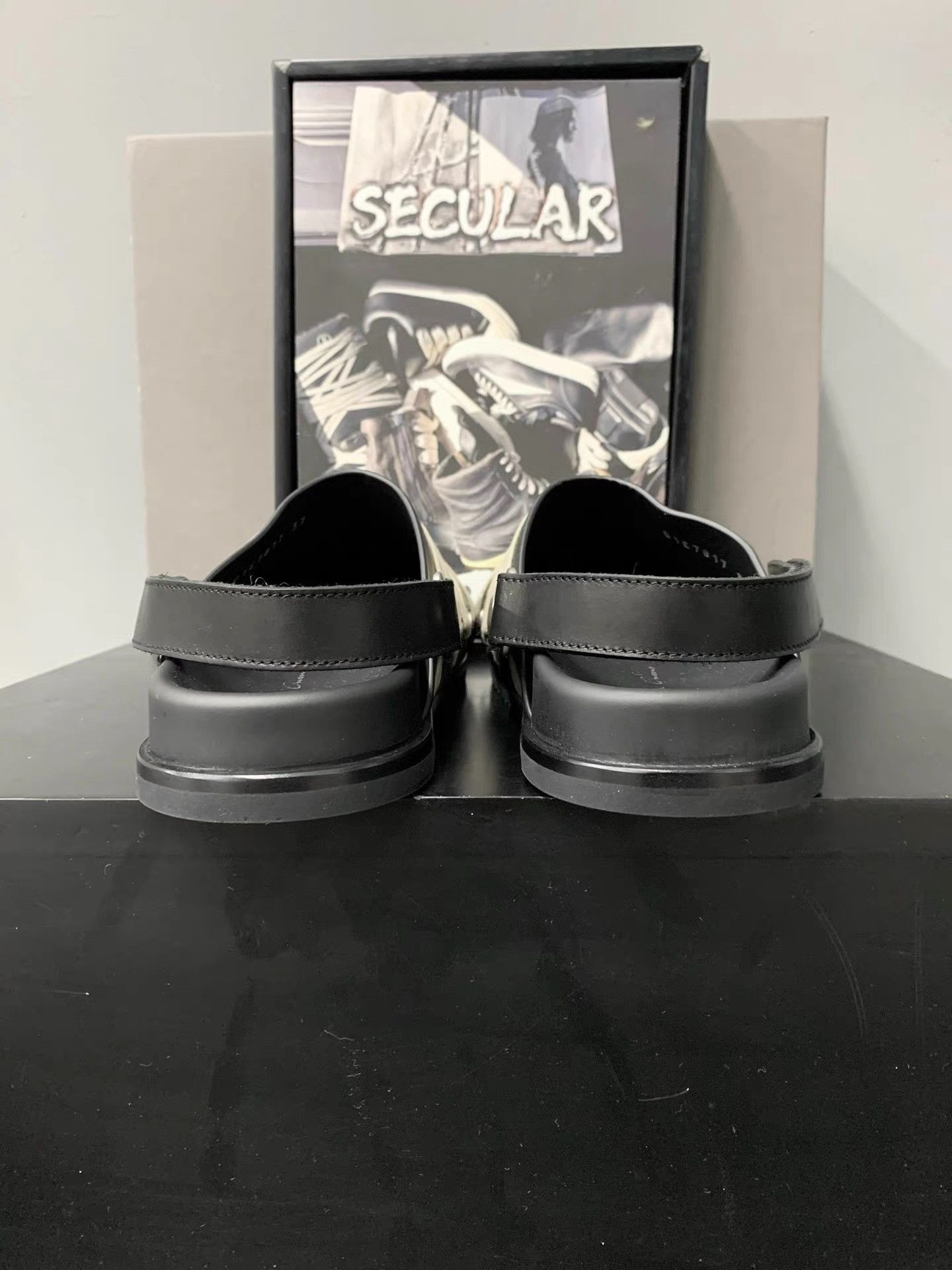 Rick Owens Rick Owens 25SS Mega-Laced Birkenstock Slides K34 Size US 6 / IT 36 - 7 Thumbnail