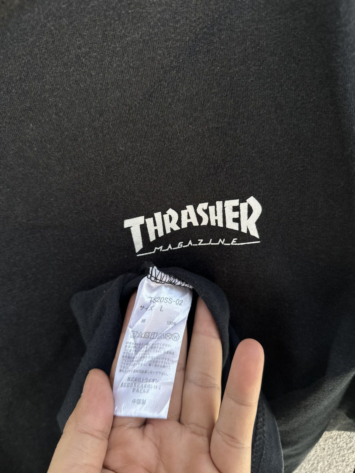 Girl Skateboards Thrashed Vintage Thrasher Megazine Skateboard Sun Faded Tee Size US L / EU 52-54 / 3 - 8 Thumbnail