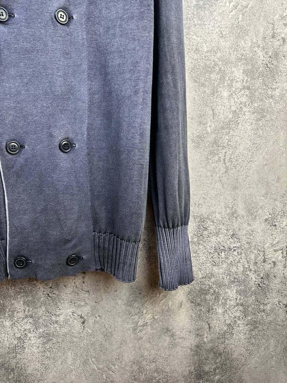 Diesel Diesel Avant-Garde Double Breasted Jacket Hoodie Washed Blue Size US M / EU 48-50 / 2 - 10 Thumbnail