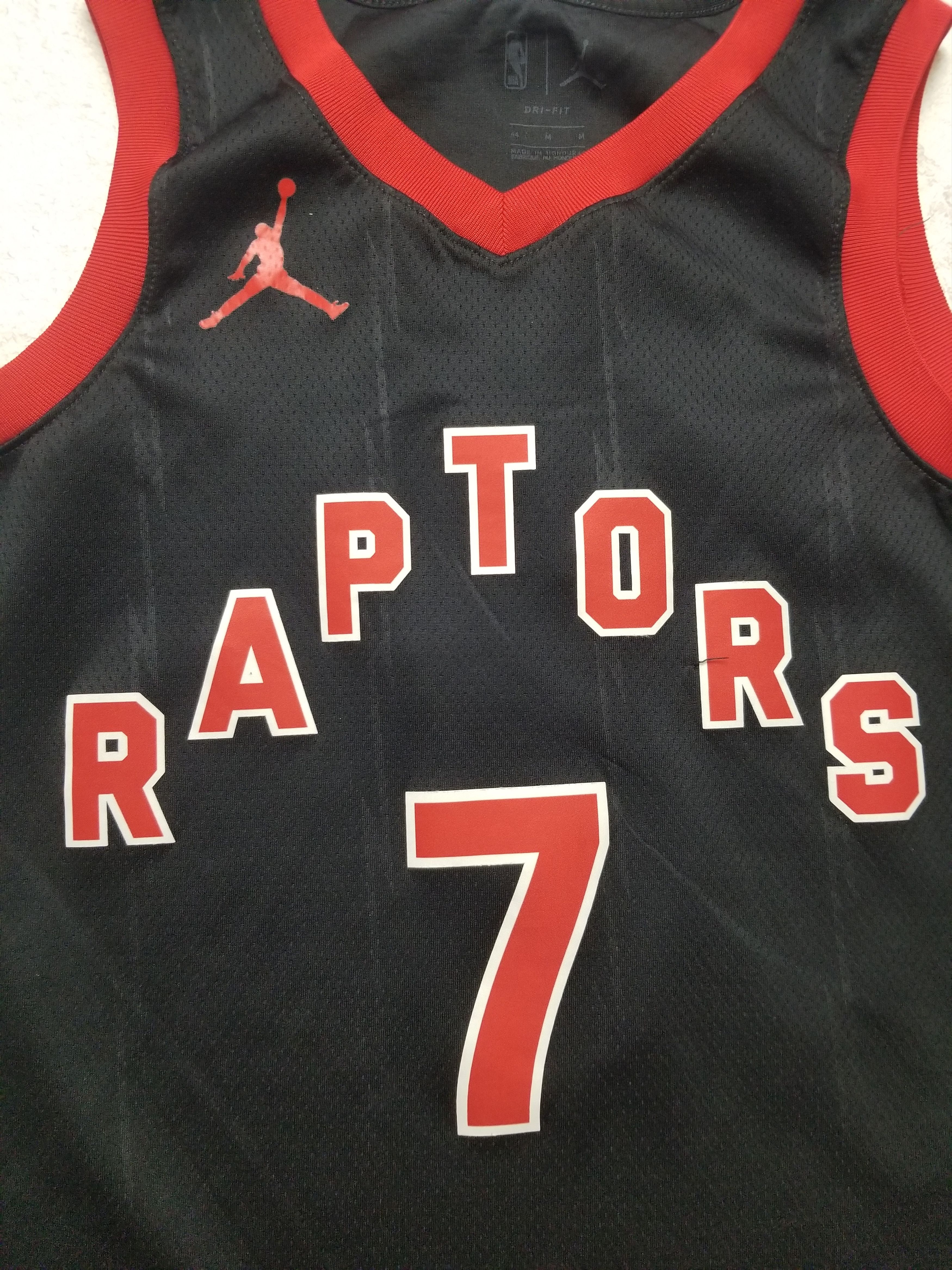 Jordan Brand Kyle Lowry Toronto Raptors Nike Jordan STATEMENT Jersey Size US M / EU 48-50 / 2 - 4 Thumbnail