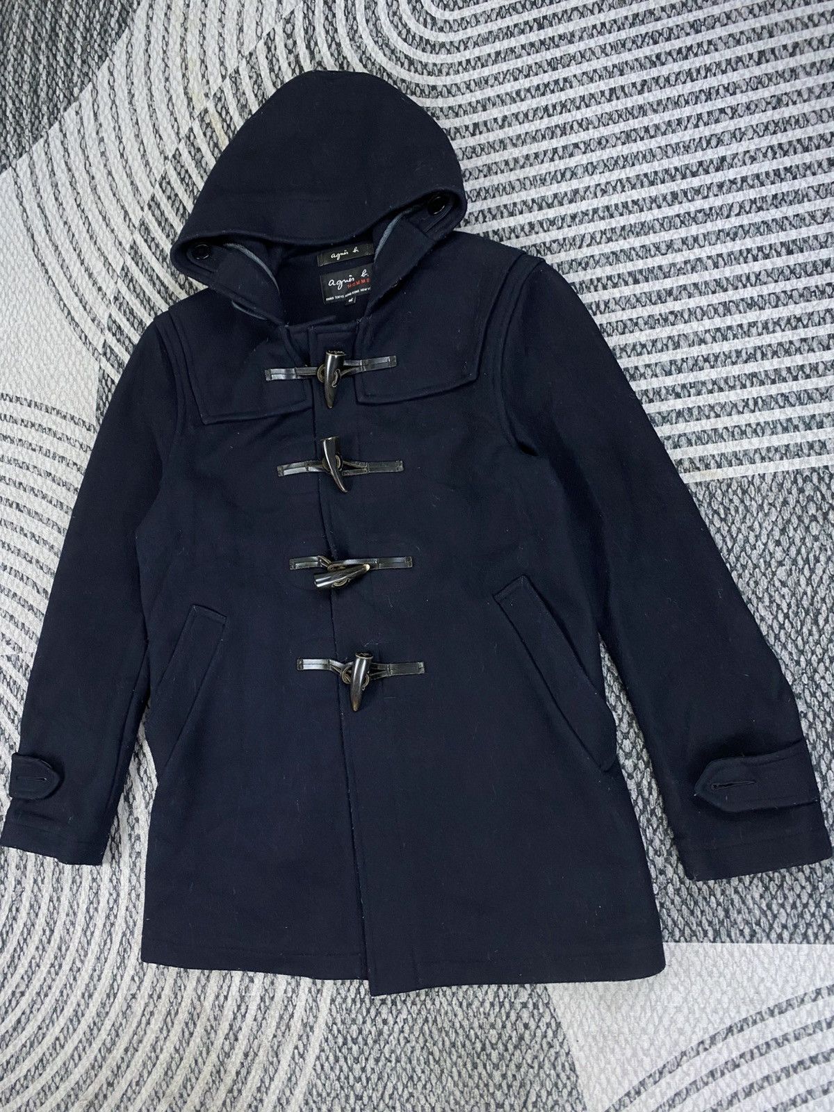 agnes b. Vtg Agnes B Homme Duffle Coat Parkas Size US M / EU 48-50 / 2 - 4 Thumbnail