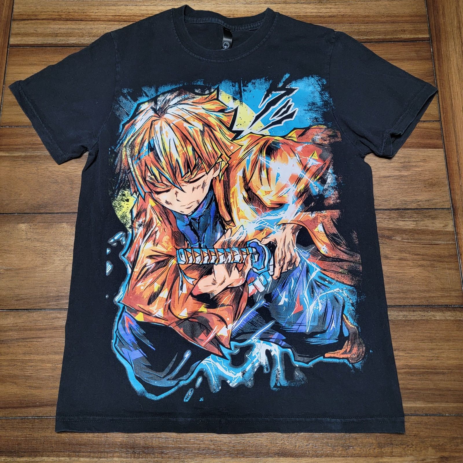 Other Demon Slayer Black Unisex Tee Zenitsu Agatsuma - Size Small Size US S / EU 44-46 / 1 - 1 Thumbnail