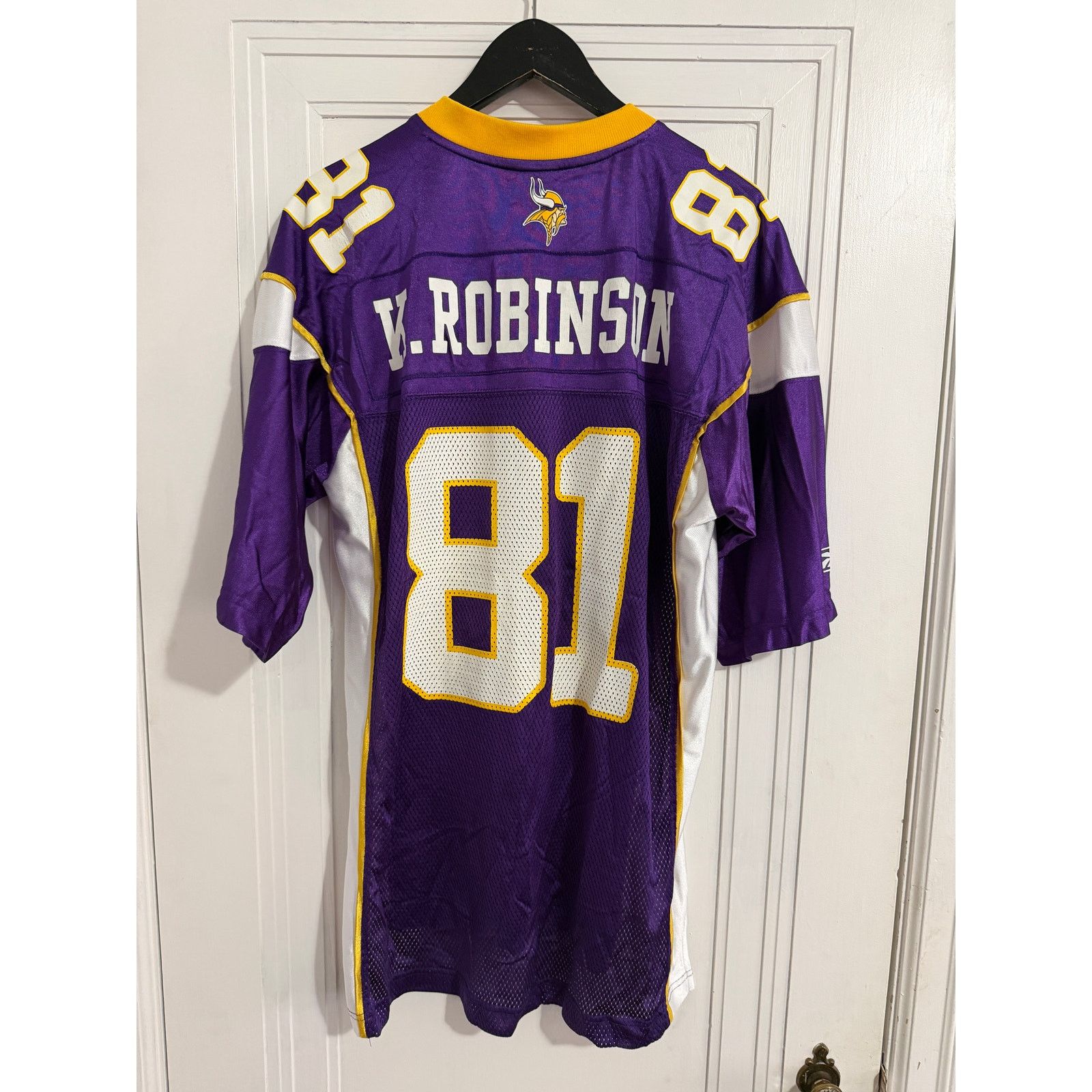 Reebok Throwback Koren Robinson Minnesota Vikings Jersey Size Large Size US L / EU 52-54 / 3 - 2 Thumbnail