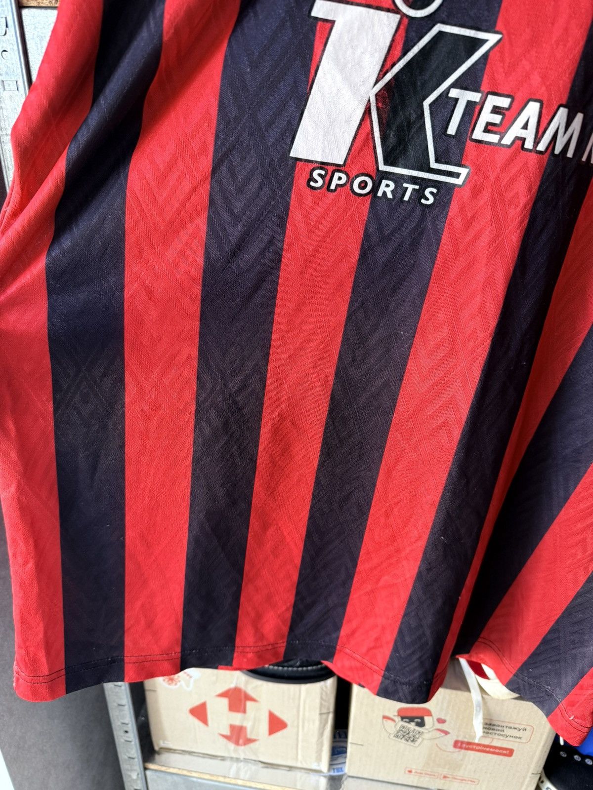 Sports Specialties ROMFORD F.C VINTAGE 1992-95 #7 MATCH WORN LONG SLEEVE RARE Size US XL / EU 56 / 4 - 6 Thumbnail
