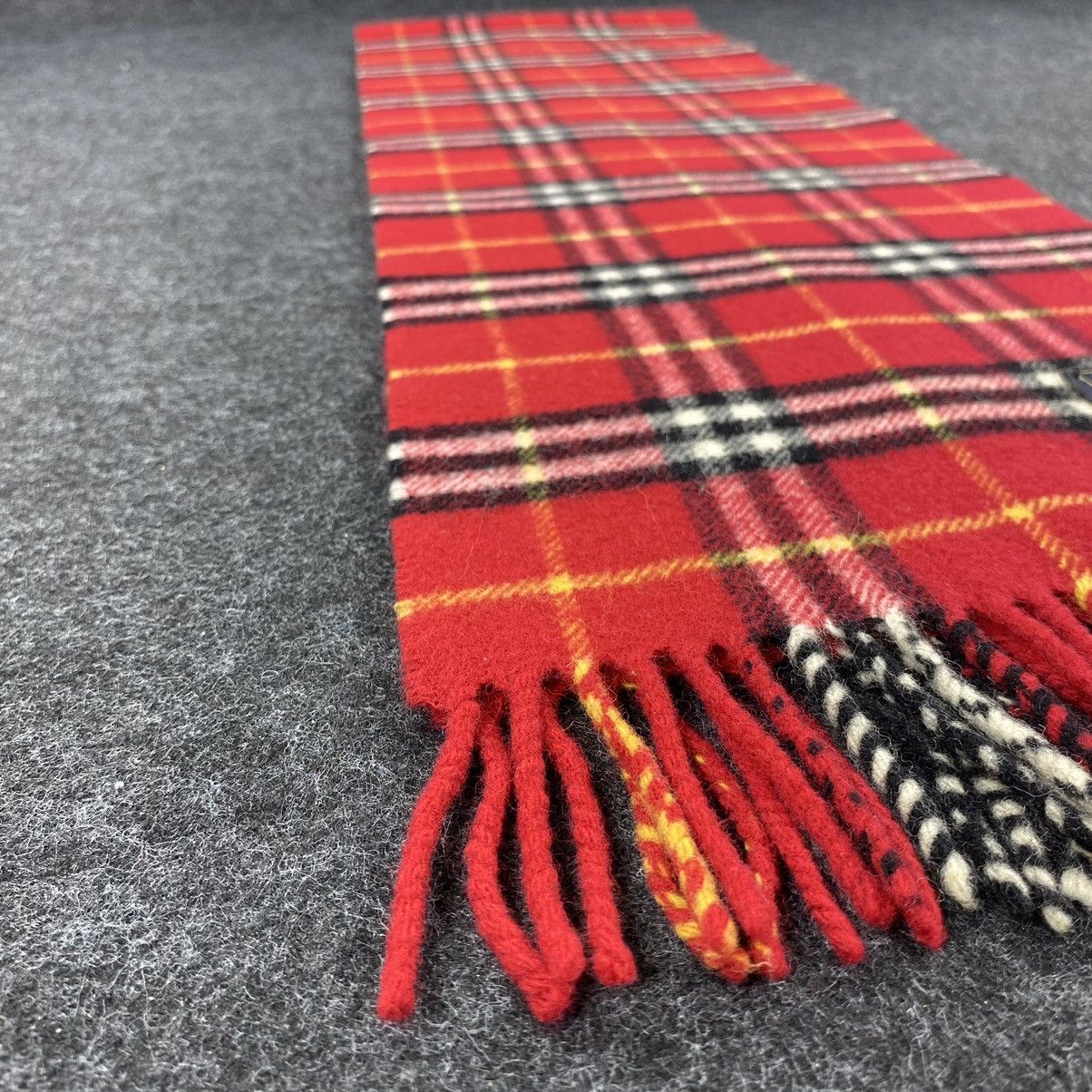 Burberry × Vintage Burberrys Scarf # D233 # Muffler # Neckwear Size ONE SIZE - 5 Thumbnail