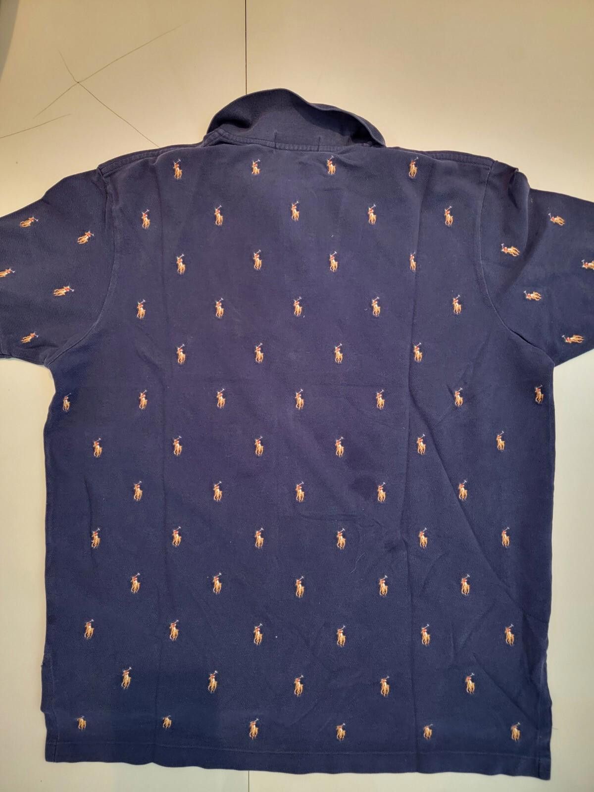 Polo Ralph Lauren Polo Ralph Lauren All-Over Multi Pony Shit Purple XL Size US XL / EU 56 / 4 - 3 Thumbnail