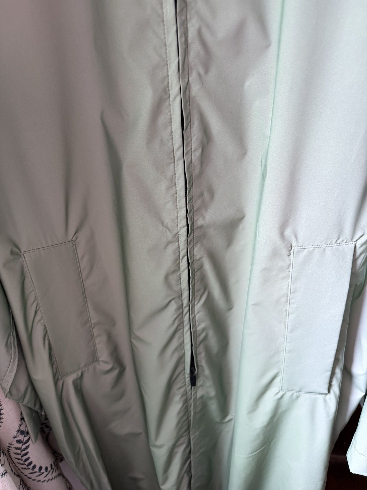 Fear of God FOG iridescent reflective nylon hooded raincoat, L, USA Size US L / EU 52-54 / 3 - 11 Thumbnail
