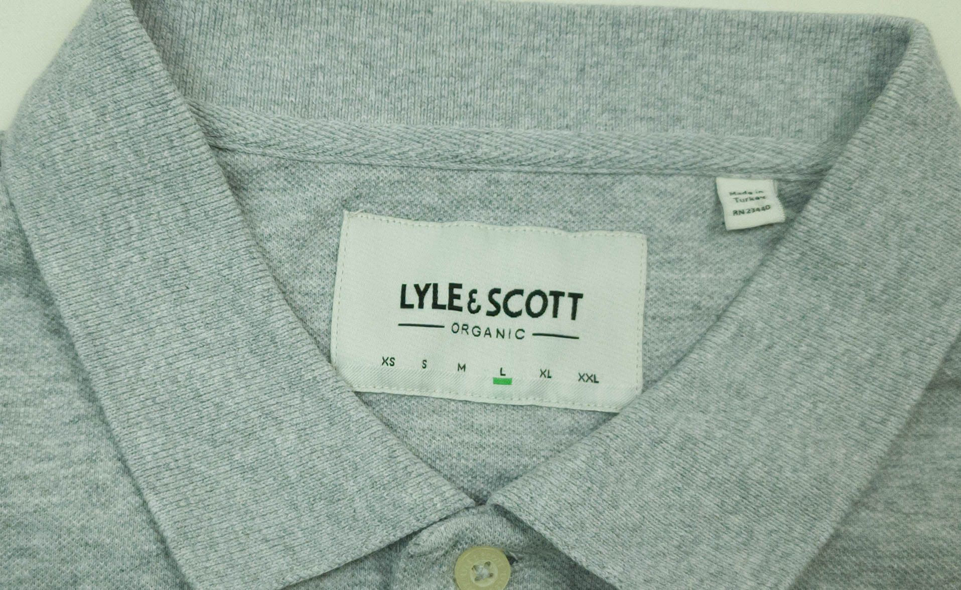 Lyle & Scott Lyle Scott mens polo top cotton size L excl Size US L / EU 52-54 / 3 - 5 Thumbnail