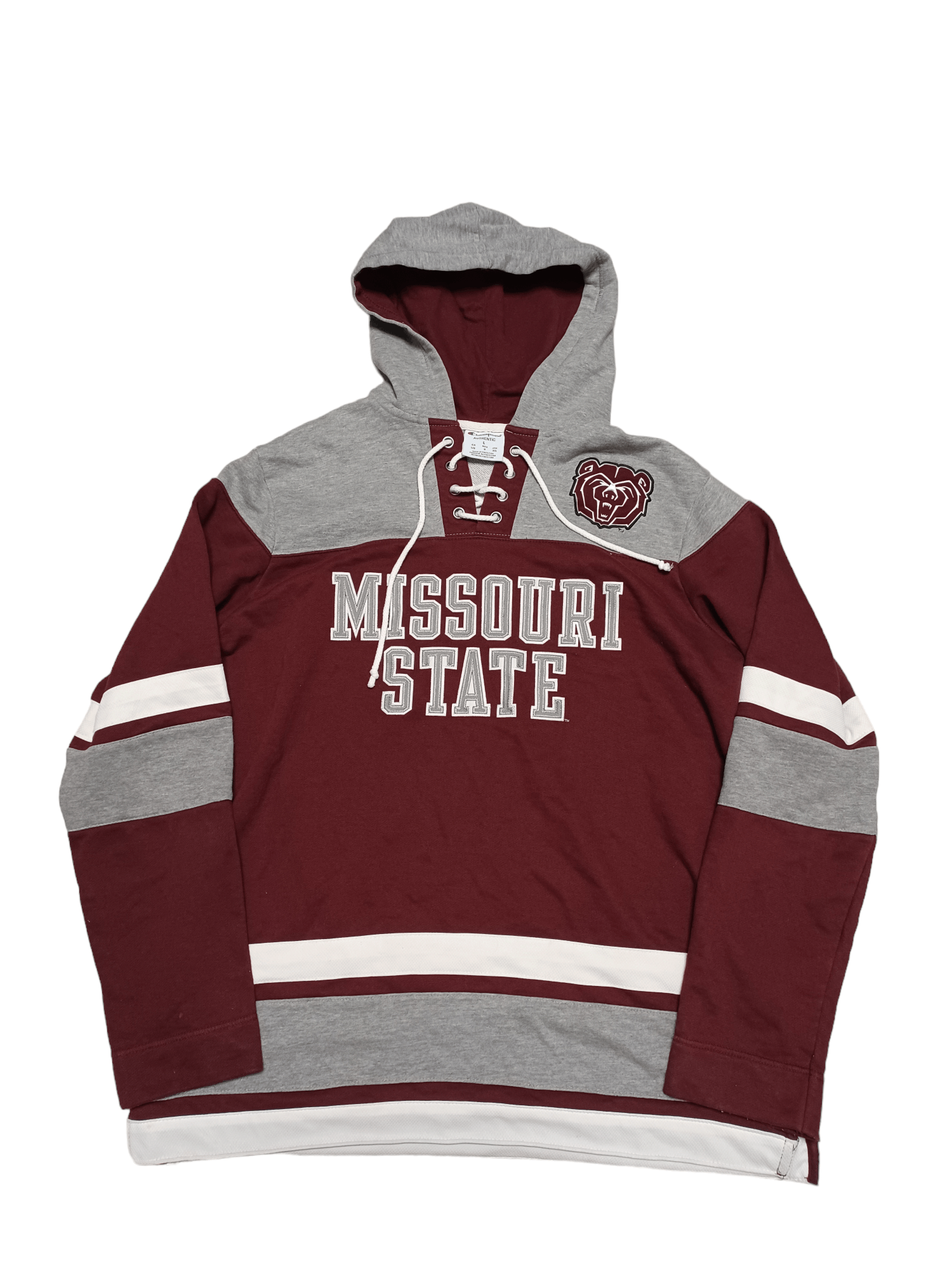 Champion MISSOURI STATE CHAMPION BIGLOGO EMBROIDERED OVERSIZE HOODIE Size US L / EU 52-54 / 3 - 1 Thumbnail