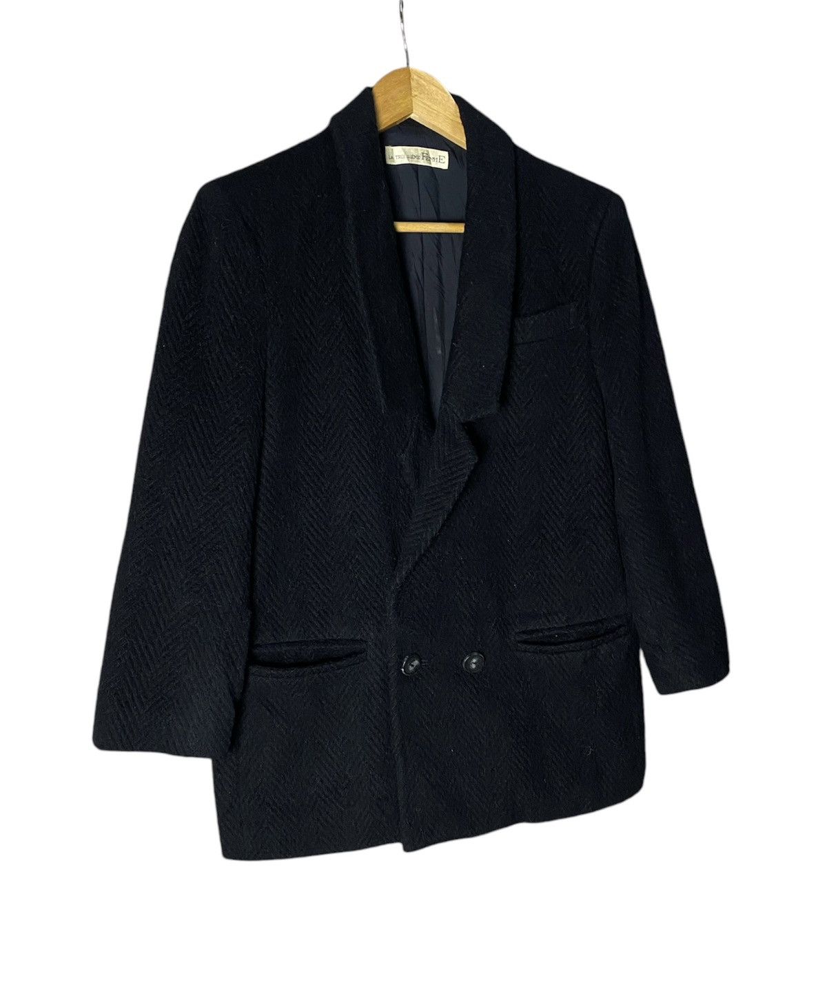 Japanese Brand La Troi Sieme Femme Wool Cashmere Blazer Size 40L - 3 Thumbnail