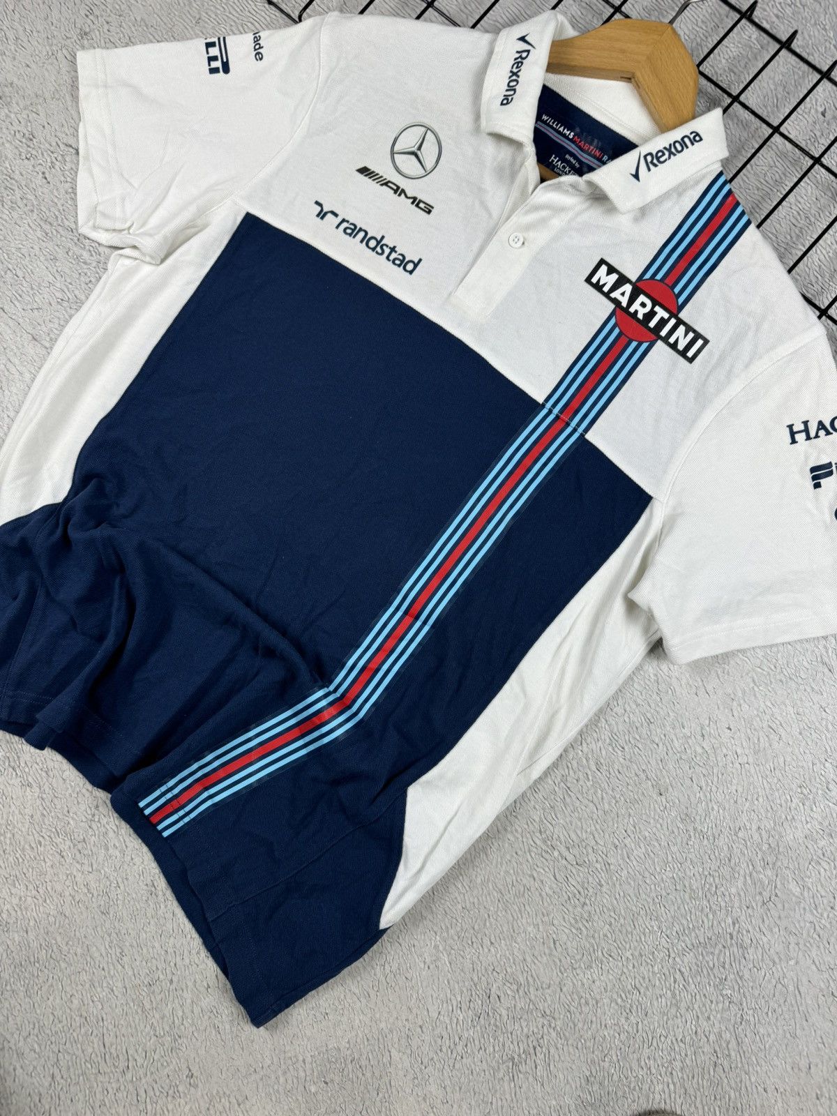 Formula 1 × Hackett × Mercedes-Benz Williams Martini Racing Team Hackett F-1 Mercedes Benz L sz Size US L / EU 52-54 / 3 - 4 Thumbnail
