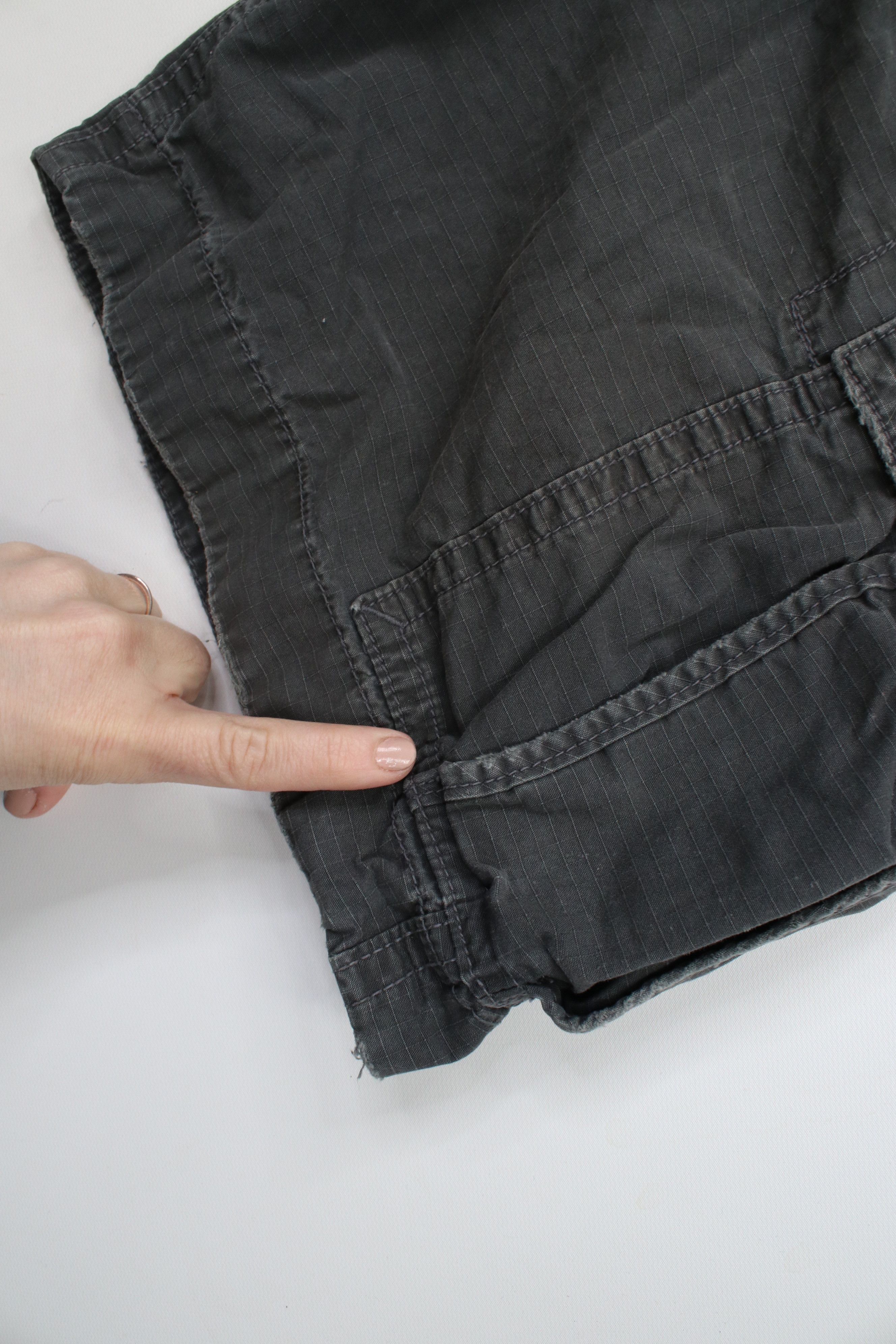 American Eagle Outfitters × Vintage Vintage Y2K American Eagle Outfitters Ripstop Cargo Shorts Size US 34 / EU 50 - 5 Thumbnail