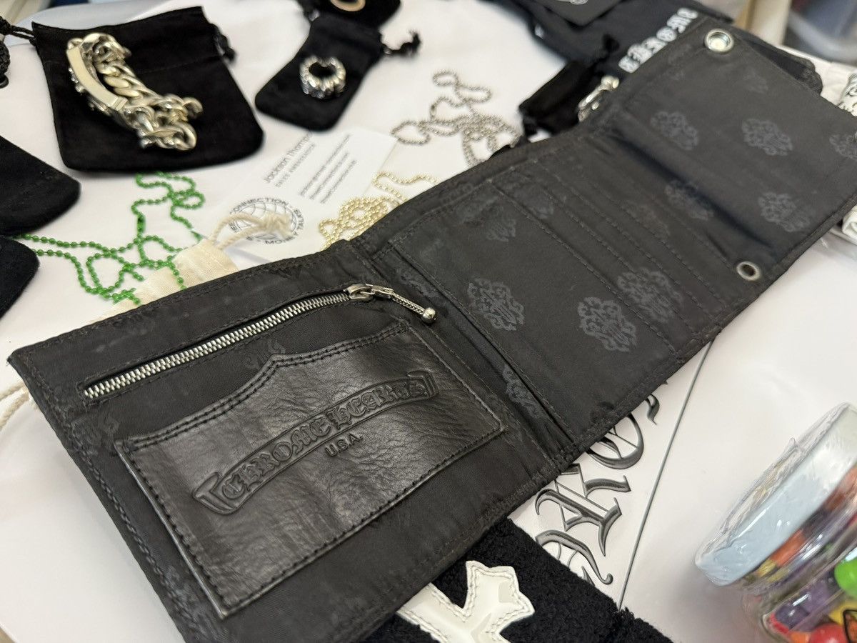 Chrome Hearts CHROME HEARTS NYLON TRI FOLD WALLET GENTLY USED VINTAGE Size ONE SIZE - 11 Thumbnail