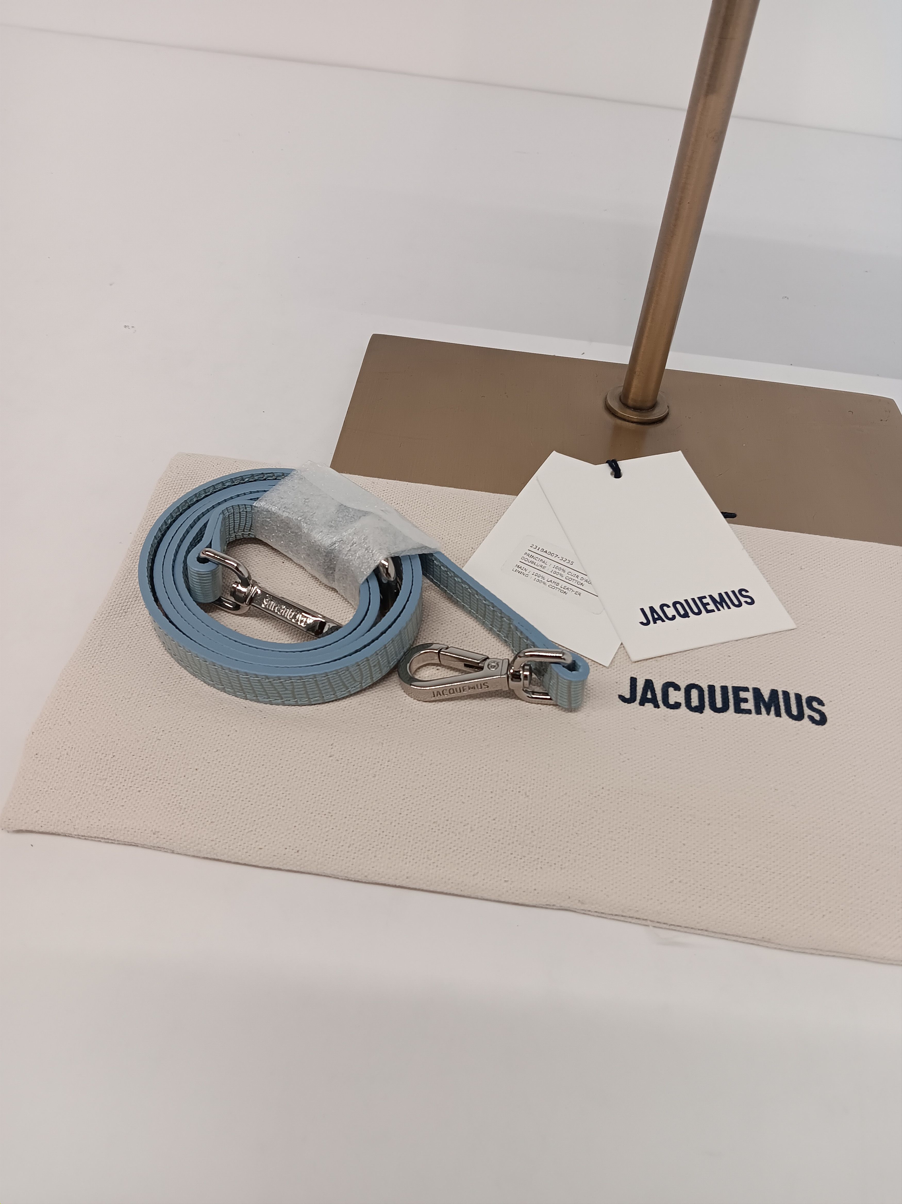 Jacquemus Jacquemus Le Grand Bambino Lizard Embossed Shoulder Bag Size ONE SIZE - 15 Thumbnail