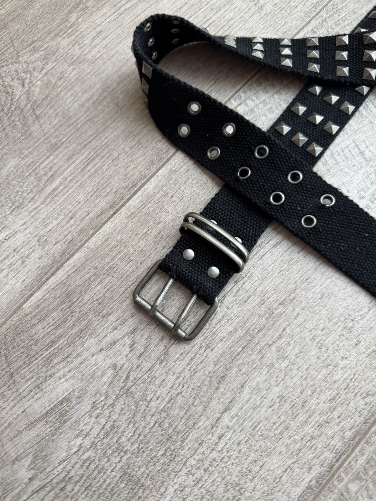 If Six Was Nine VINTAGE Y2K JAPANESE BELT ALT GOTH PUNK RAVE KANYE STYLE Size ONE SIZE - 3 Thumbnail