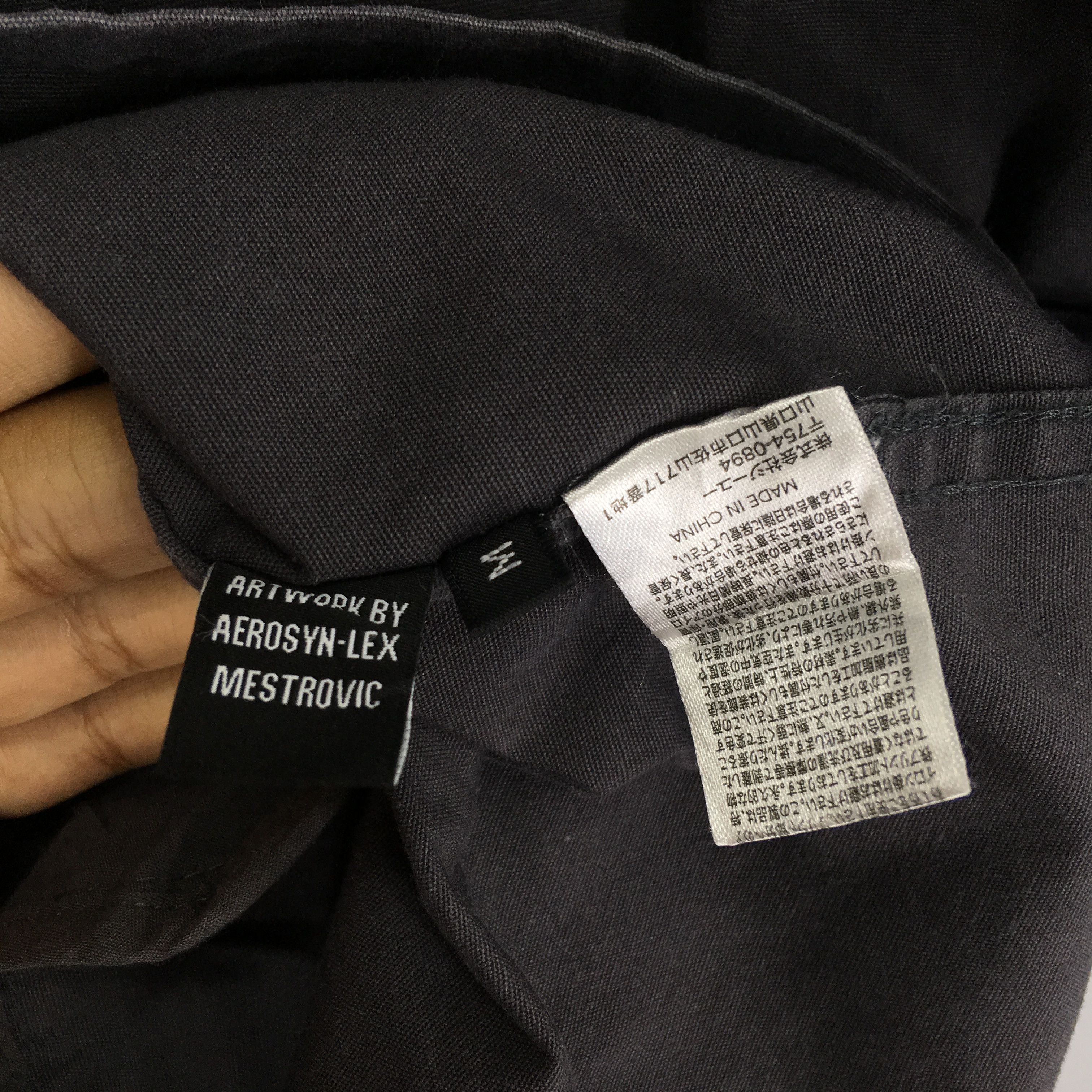 GU GU X AEROSYN LEX MESTROVIC ARTWORK PARKAS HOODIE Size US M / EU 48-50 / 2 - 9 Thumbnail