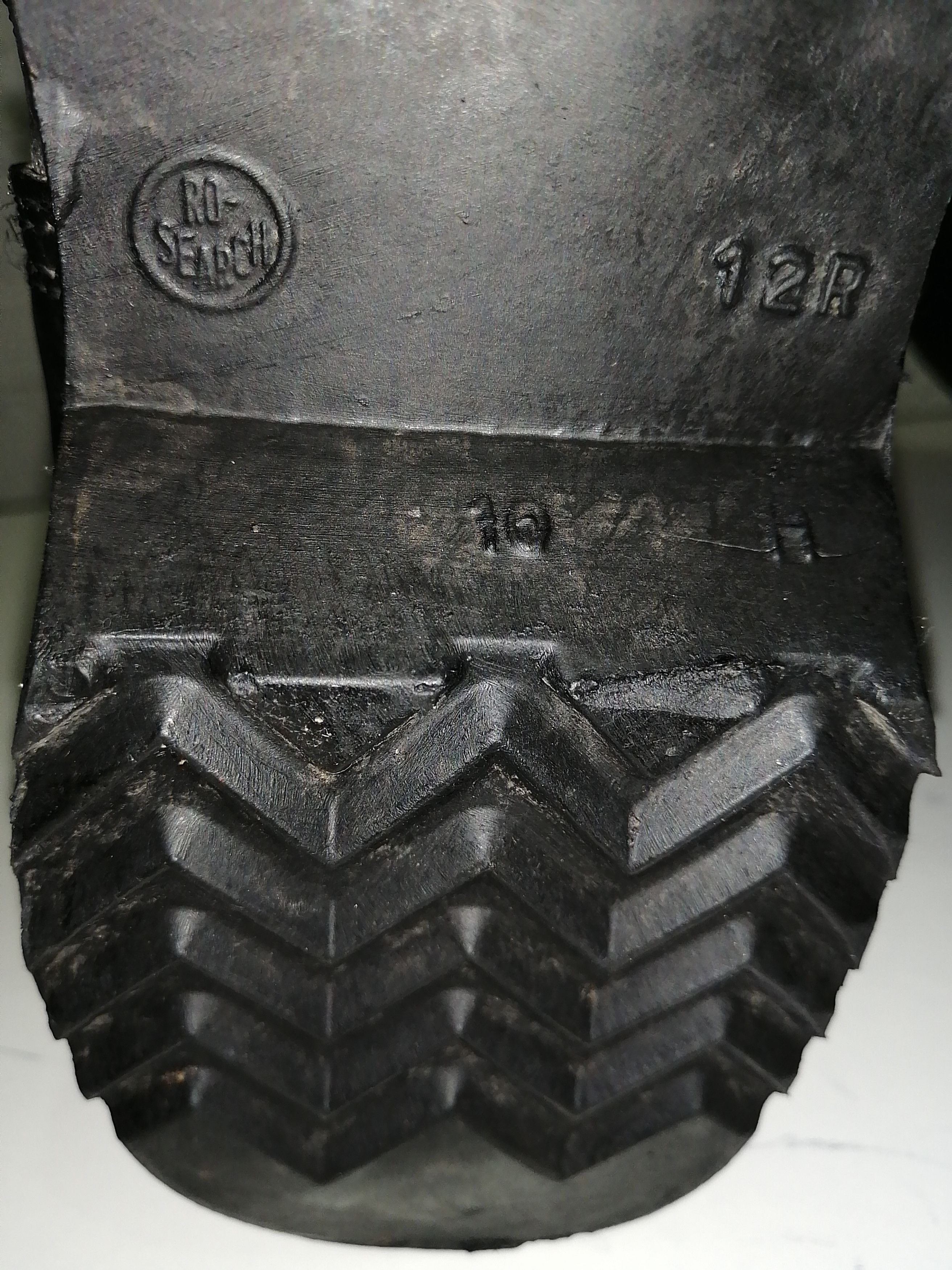 Vintage 1984 vintage combat boots by RO SEARCH Size US 12 / EU 45 - 6 Thumbnail