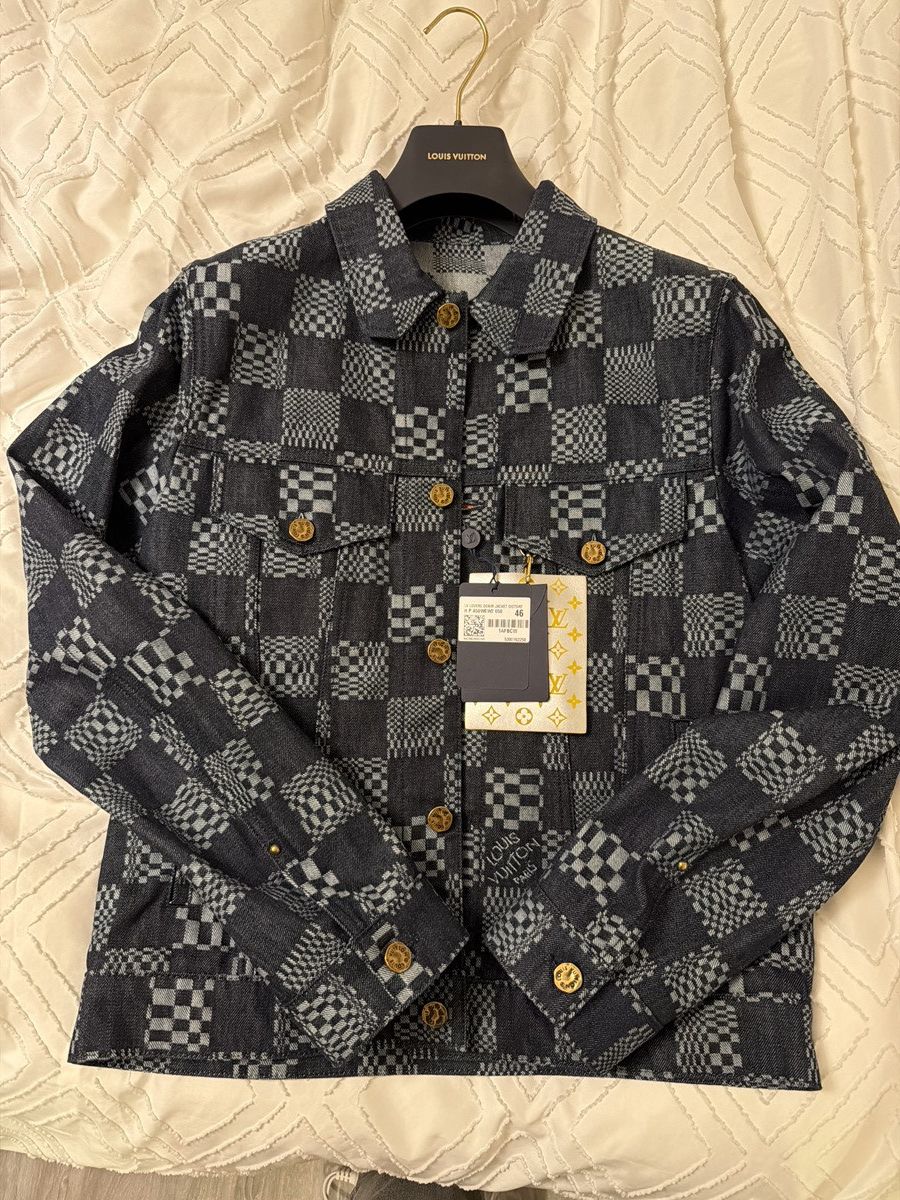 Louis Vuitton Louis Vuitton Virginia Is For Lovers Embroider Denim Jacket Size US S / EU 44-46 / 1 - 1 Thumbnail