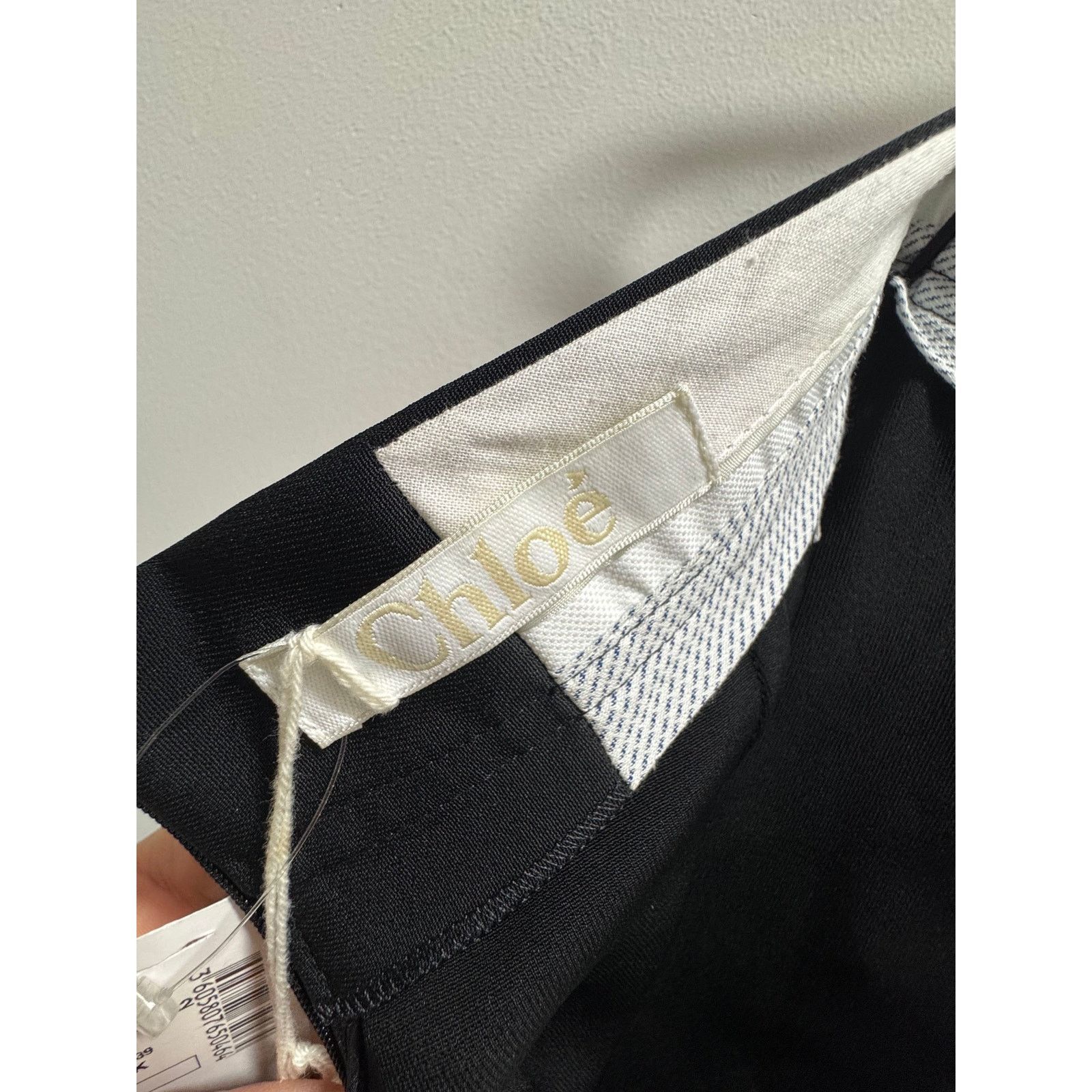 Chloe Chloé Black Culotte Shorts – Made in France – SZ 36 – NWT Size 26" / US 2 / IT 38 - 7 Thumbnail