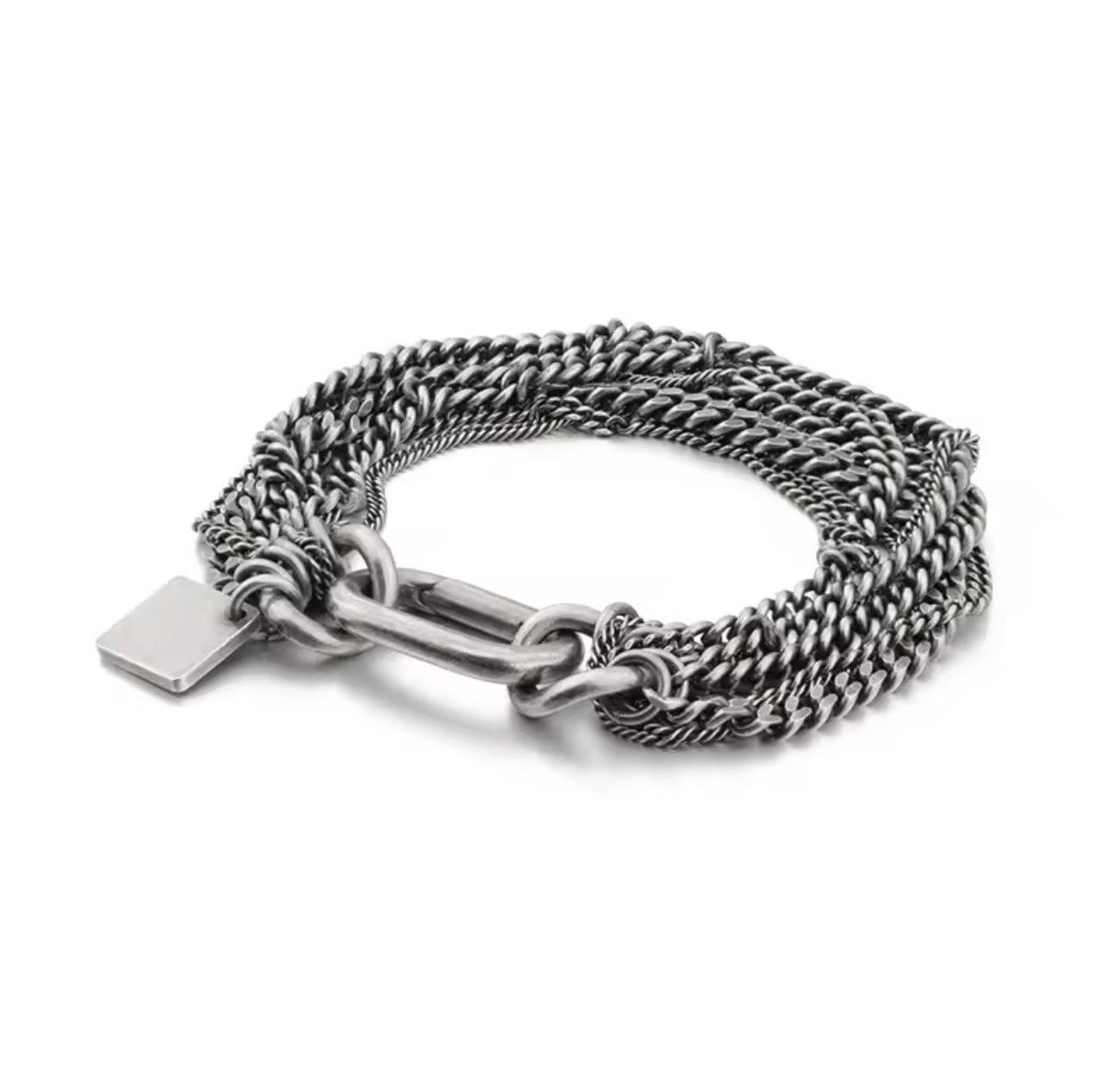 Jewelry Streetwear Gothic Punk Bracelet Chain Size ONE SIZE - 4 Thumbnail