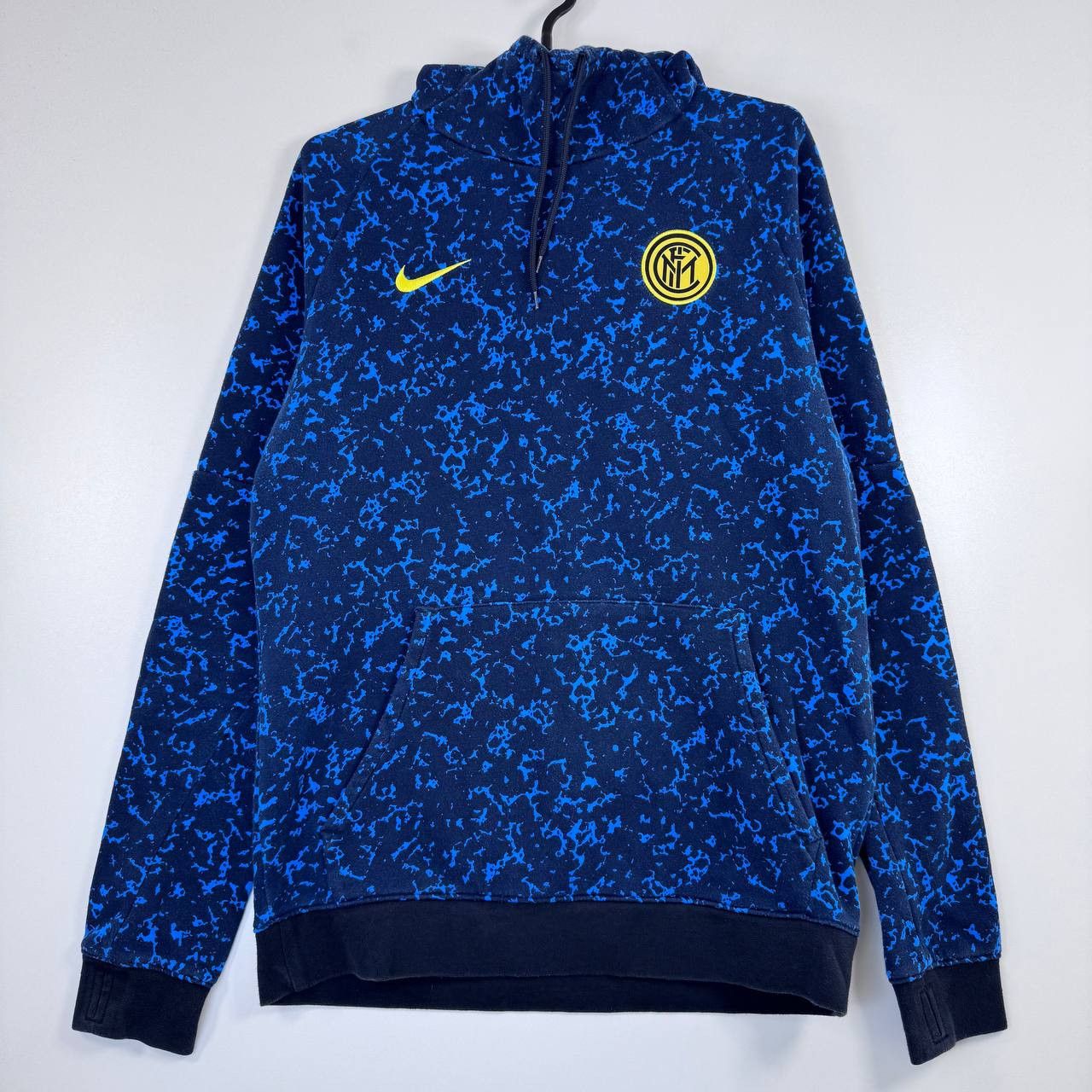 Nike Nike Inter Milan Hoodie Blue Pullover Sweatshirt Size S Size US S / EU 44-46 / 1 - 1 Thumbnail