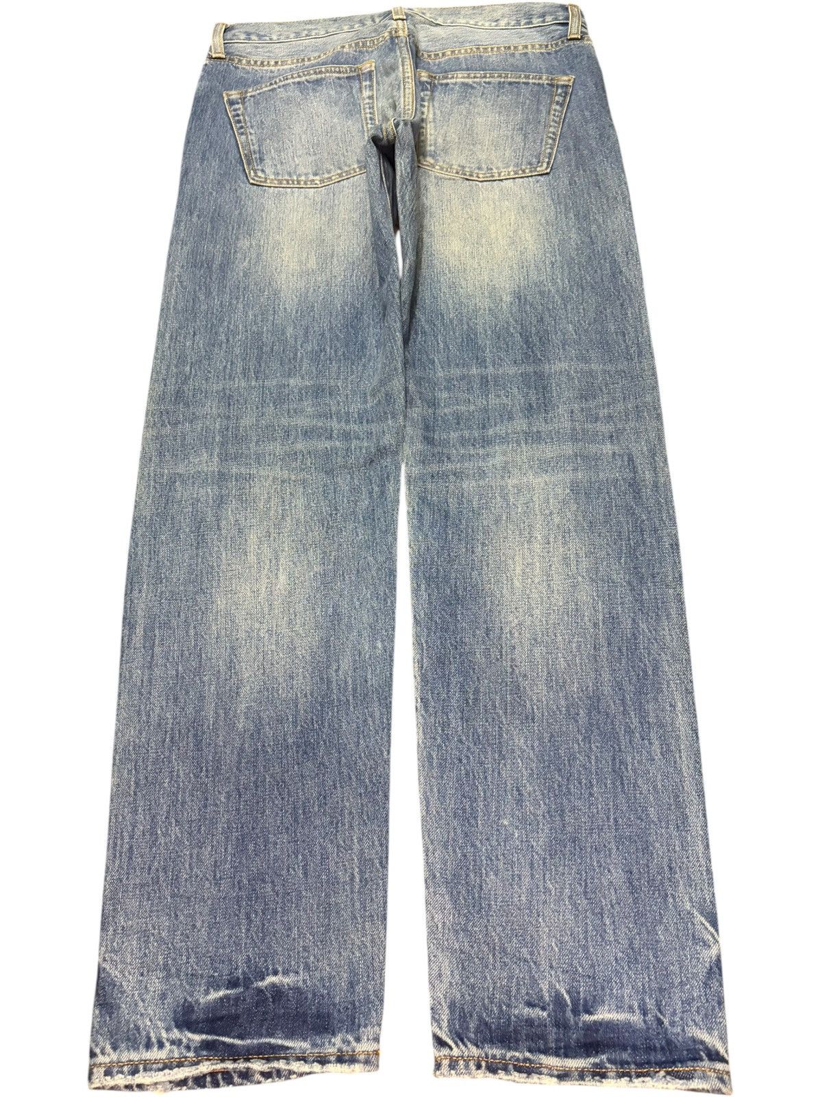 Uniqlo Vintage Japanese Brand Distressed Selvedge Jeans Size 30" / US 8 / IT 44 - 2 Thumbnail