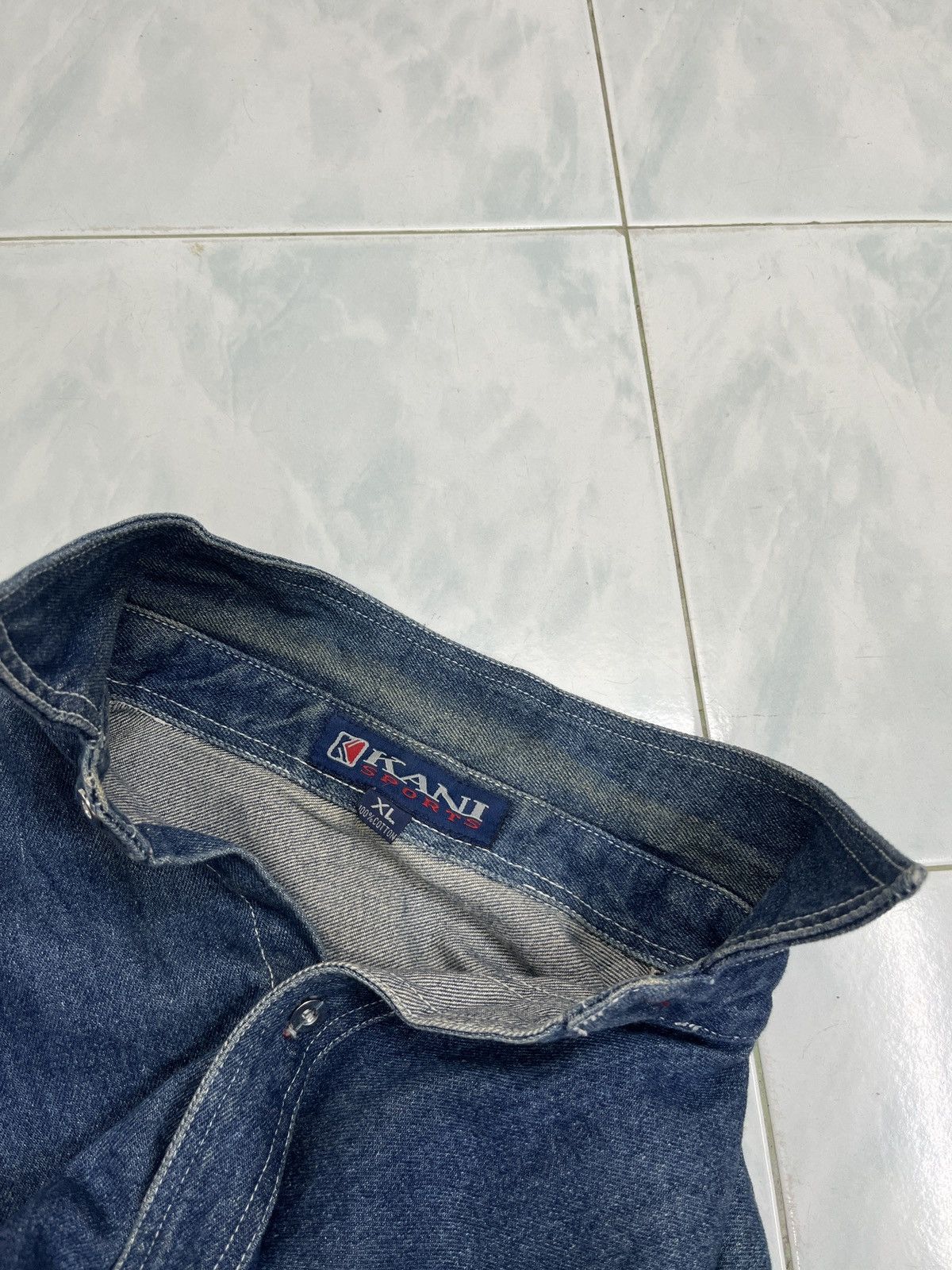 Karl Kani 🔥🔥🔥STEALS VINTAGE KARL KANI DENIM JACKET SHIRTS Size US XL / EU 56 / 4 - 21 Thumbnail