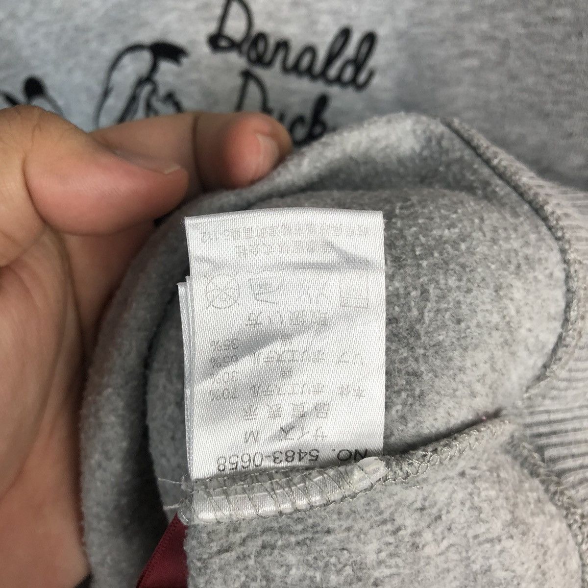 Disney × Mickey Mouse × Vintage Disney vintage Grey Sweatshirt #7552 Size M / US 6-8 / IT 42-44 - 9 Thumbnail