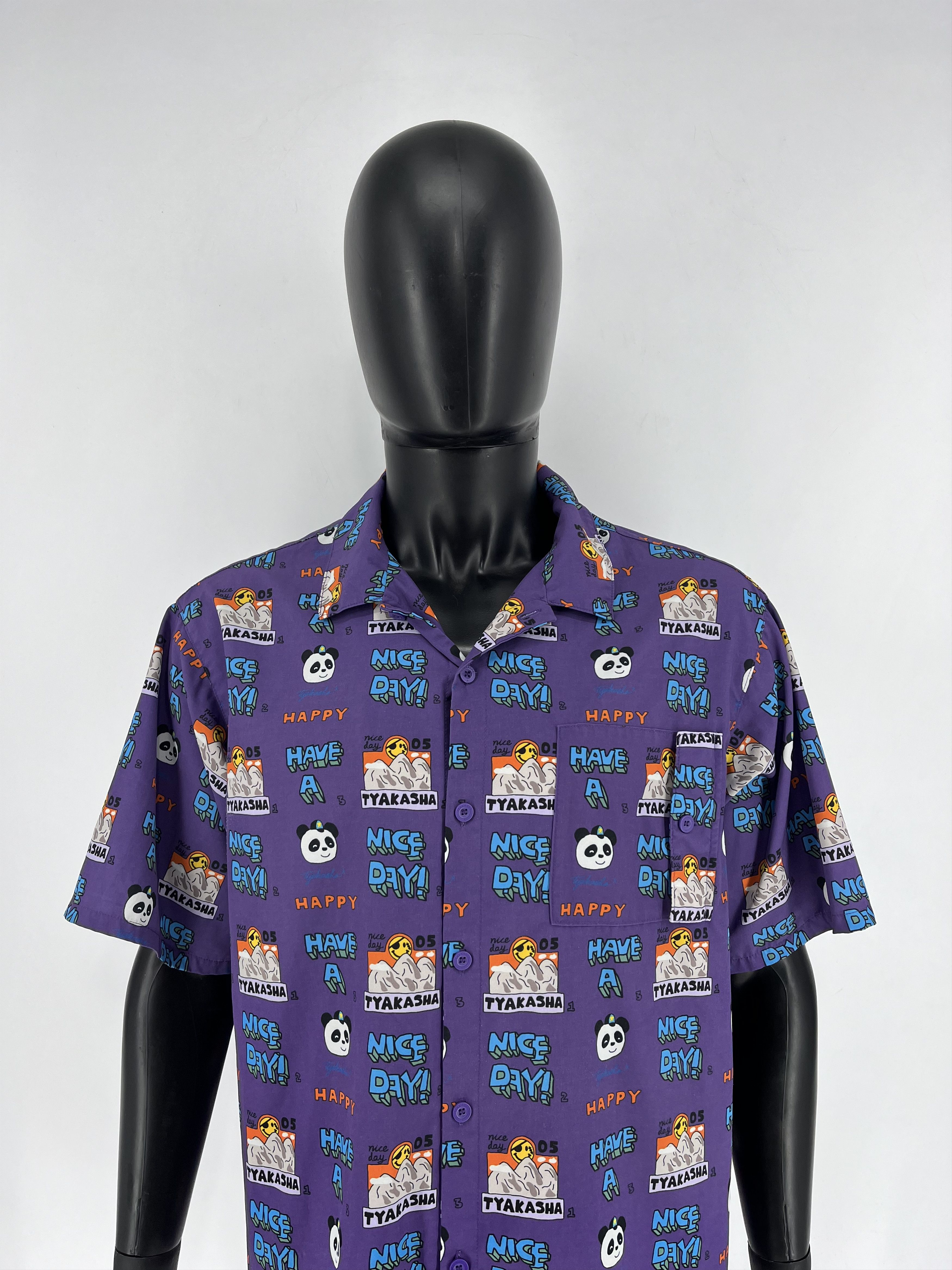 Other Mens Vintage Crazy Shirt TYAKASHA Hawaiian Size S Size US S / EU 44-46 / 1 - 1 Thumbnail