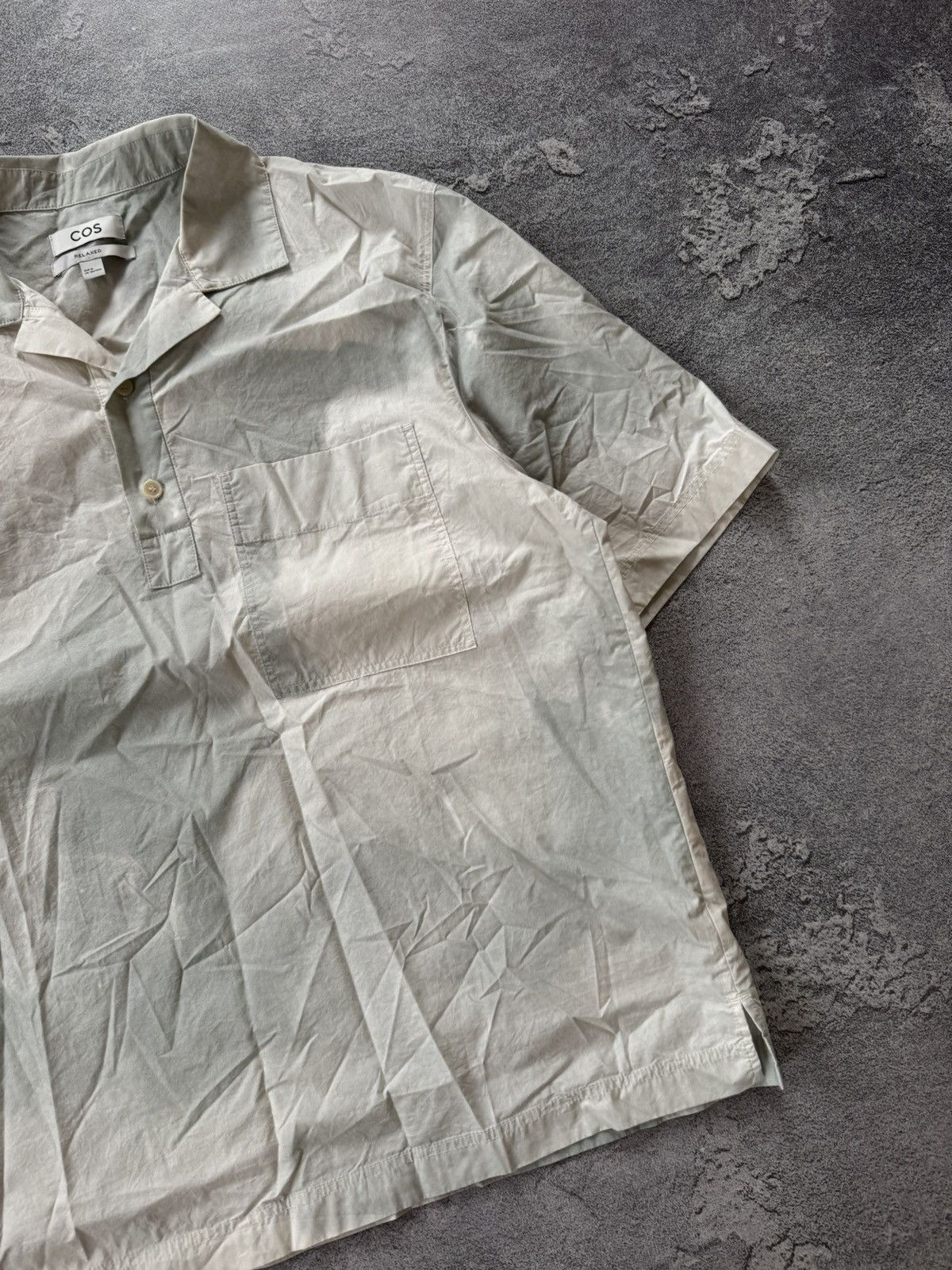 Cos × Designer Cos M relaxed shirt polo T-shirt Size US M / EU 48-50 / 2 - 7 Thumbnail