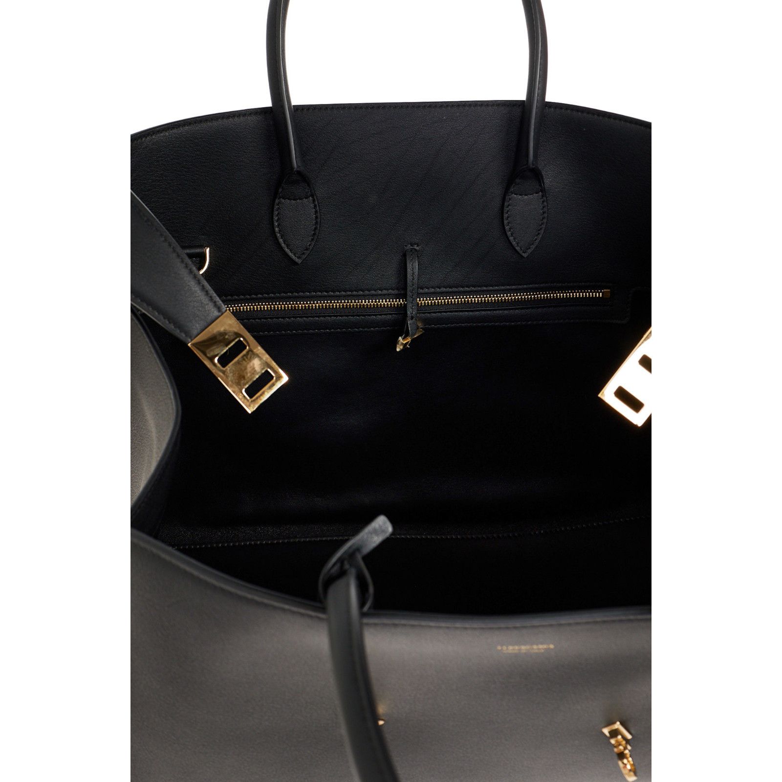 Salvatore Ferragamo FERRAGAMO Black Leather Hug Shoulder Bag New & Authentic Size ONE SIZE - 4 Thumbnail