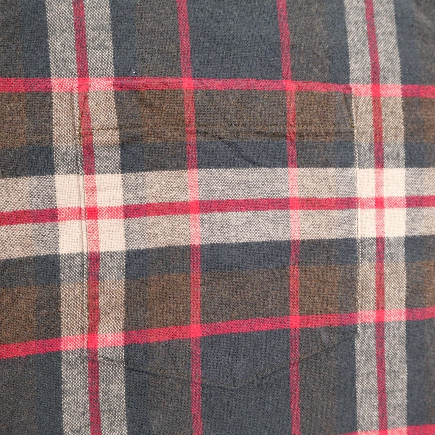 Pendleton Pendleton Shirt Mens XL Gray Red Brown Plaid Mason Flannel Button-Up Long Sleeve Size US XL / EU 56 / 4 - 3 Thumbnail