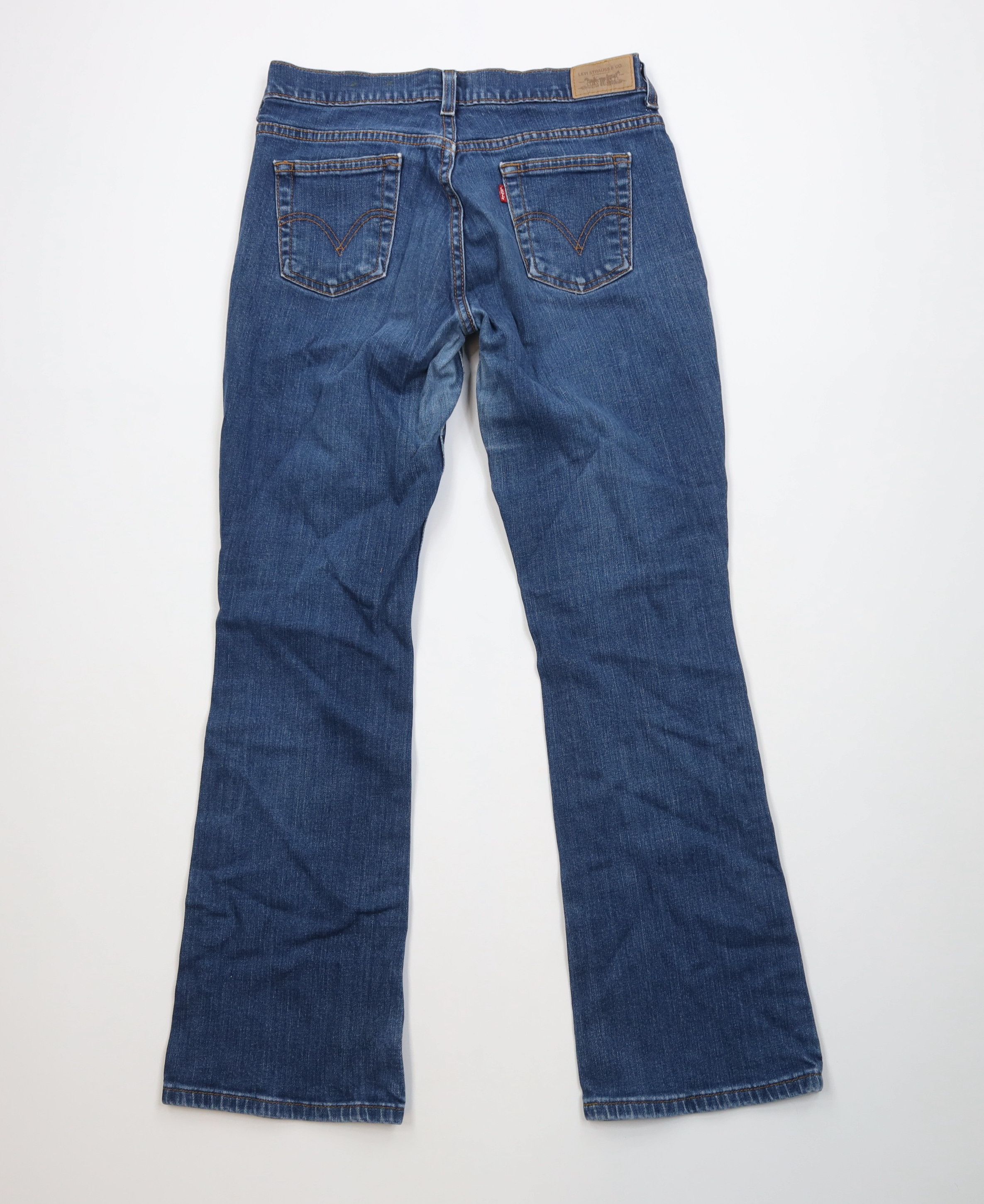 Levi's Vintage Y2K Levis 515 Bootcut Flared Denim Jeans Blue Size 28" / US 6 / IT 42 - 11 Thumbnail