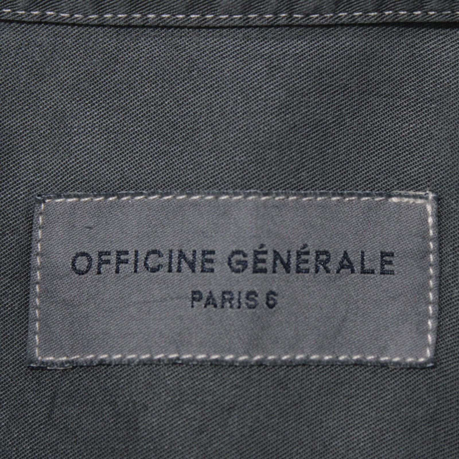 Officine Generale Officine Generale New with tags Shirt Size XS US In Gray Size US XS / EU 42 / 0 - 7 Thumbnail