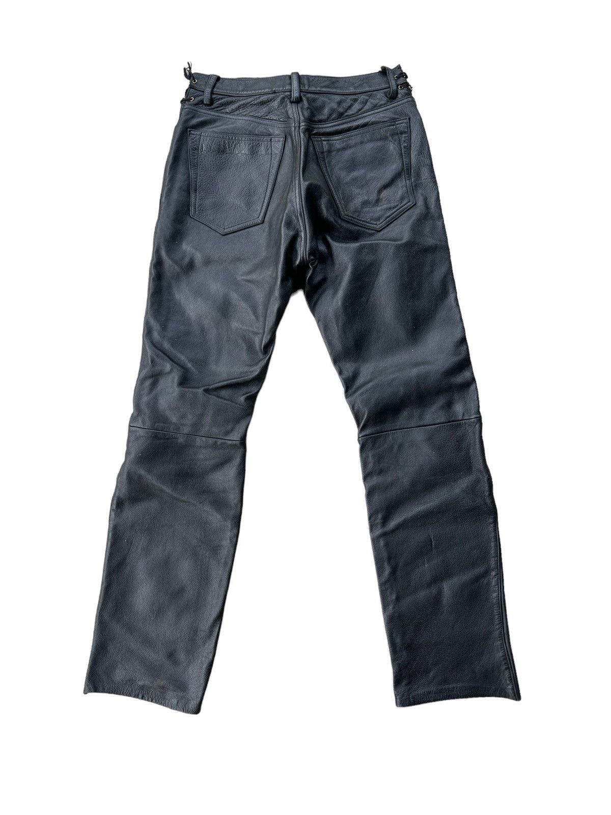 Johnbull Vintage 80s Johnbull leather pants Size US 29 - 7 Thumbnail