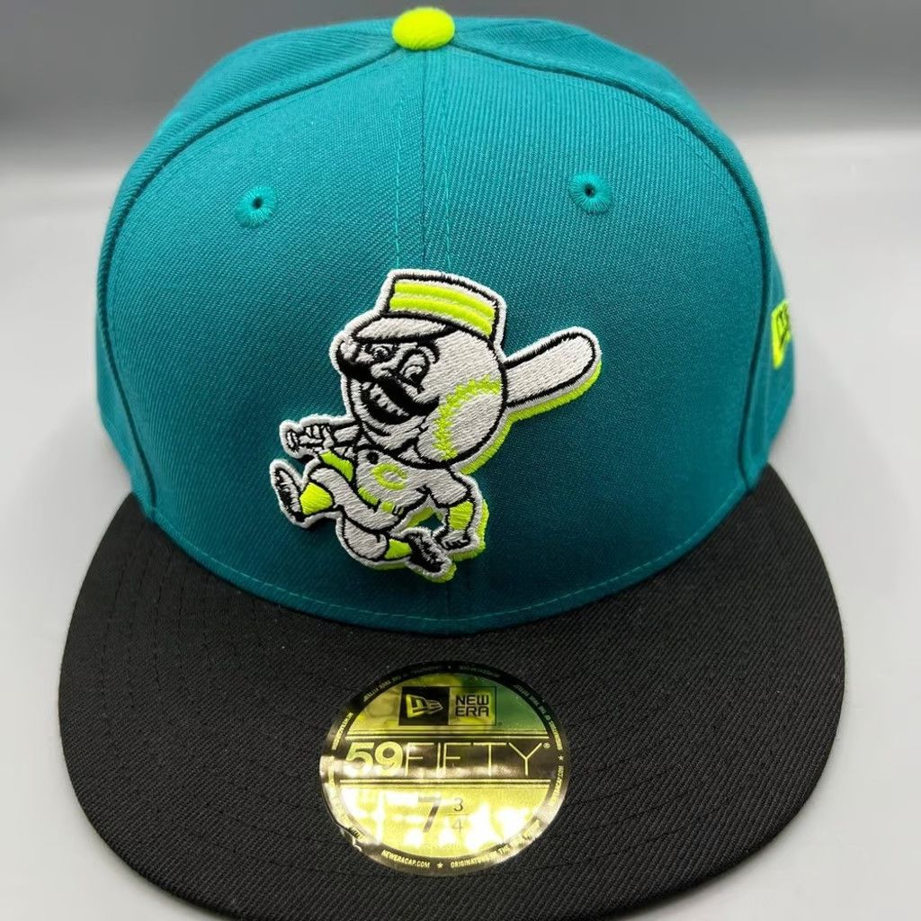 New Era Cincinnati Reds Hat Men 7 3/4 59Fifty New Era Fitted Cap New Size ONE SIZE - 1 Thumbnail