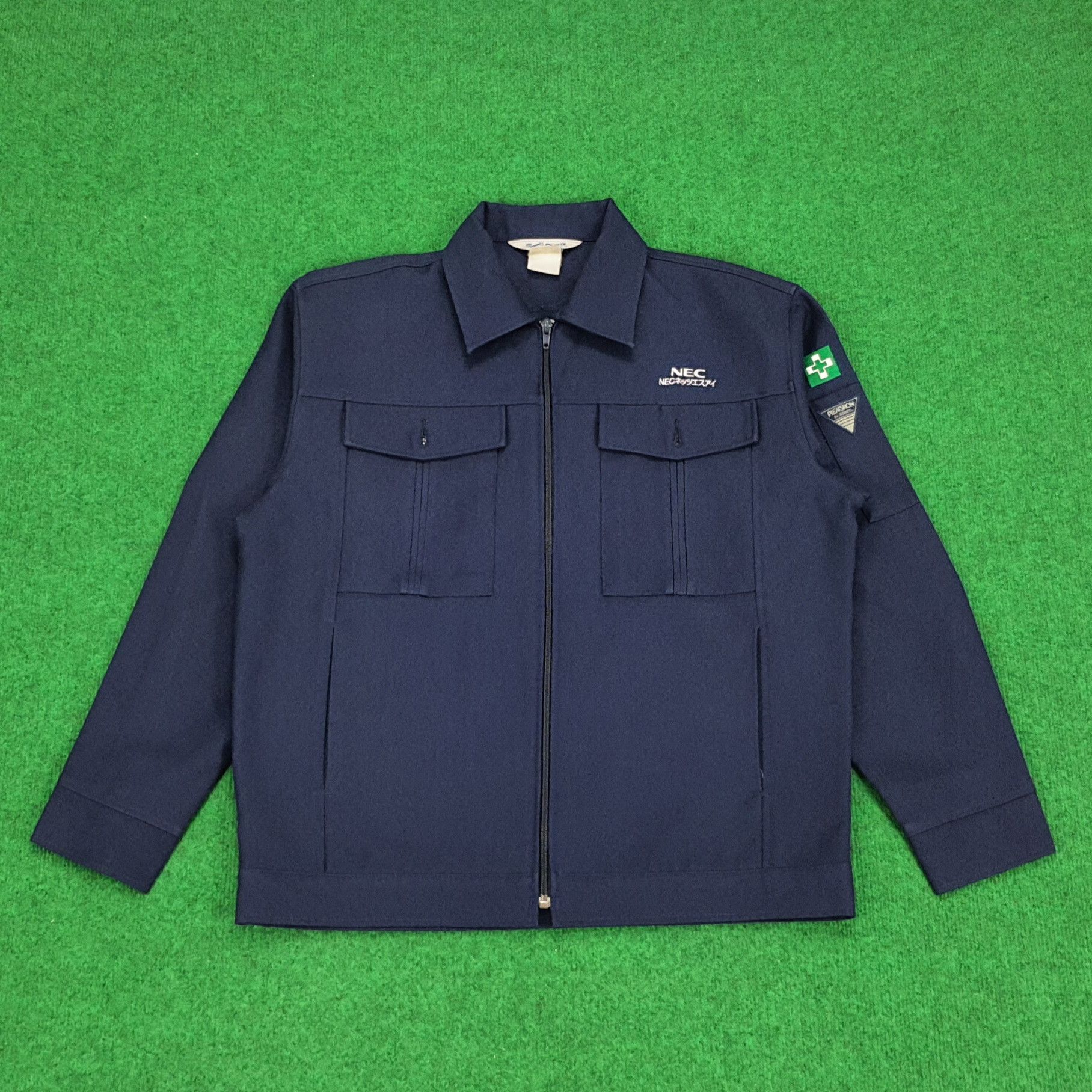 Japanese Brand Vintage Mitsubishi Ralli Art Custom Motorsports Logo Jacket Size US M / EU 48-50 / 2 - 3 Thumbnail