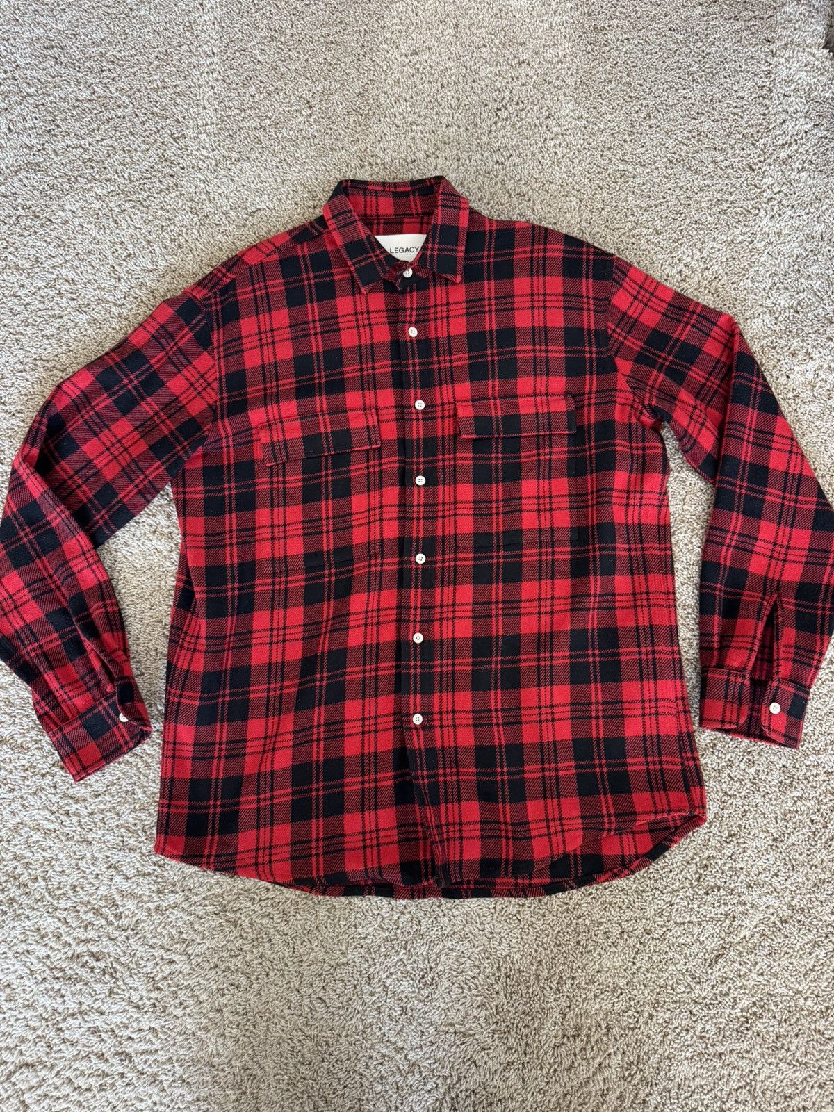 Our Legacy Our legacy long sleeve plaid shirt Size US M / EU 48-50 / 2 - 1 Thumbnail