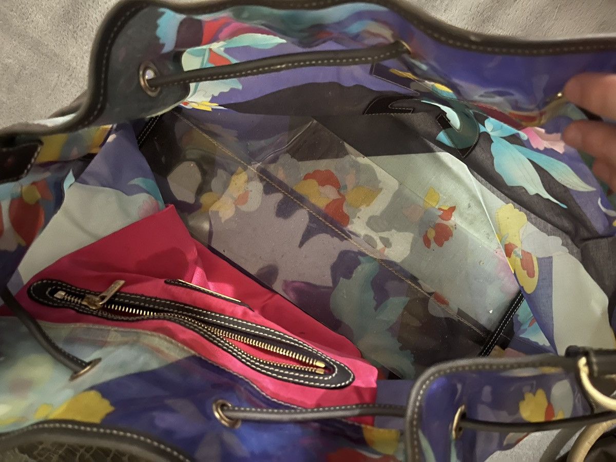 Leonard Paris Leonard Paris floral beach tote bag Size ONE SIZE - 4 Thumbnail
