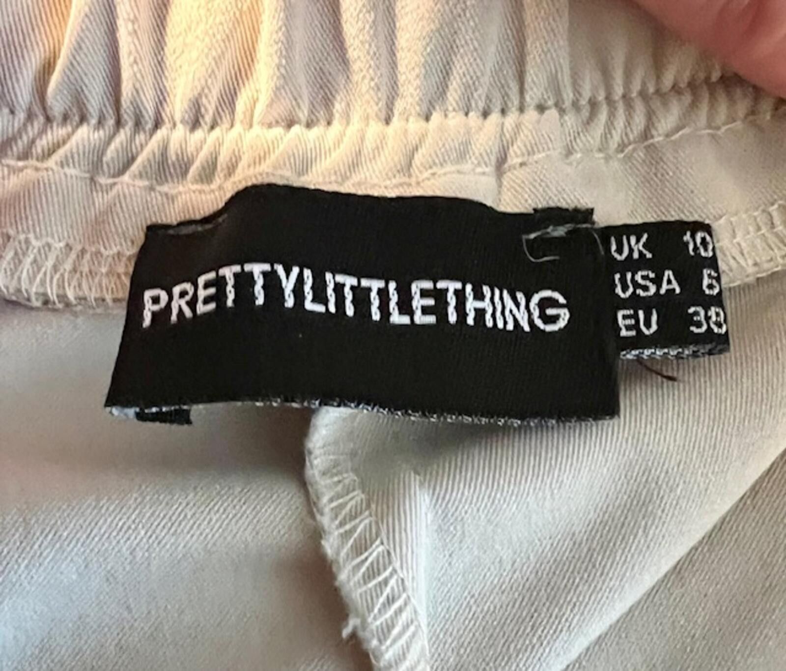 Other PrettyLittleThing Cargo Jogger Pants Size 28" / US 6 / IT 42 - 6 Thumbnail