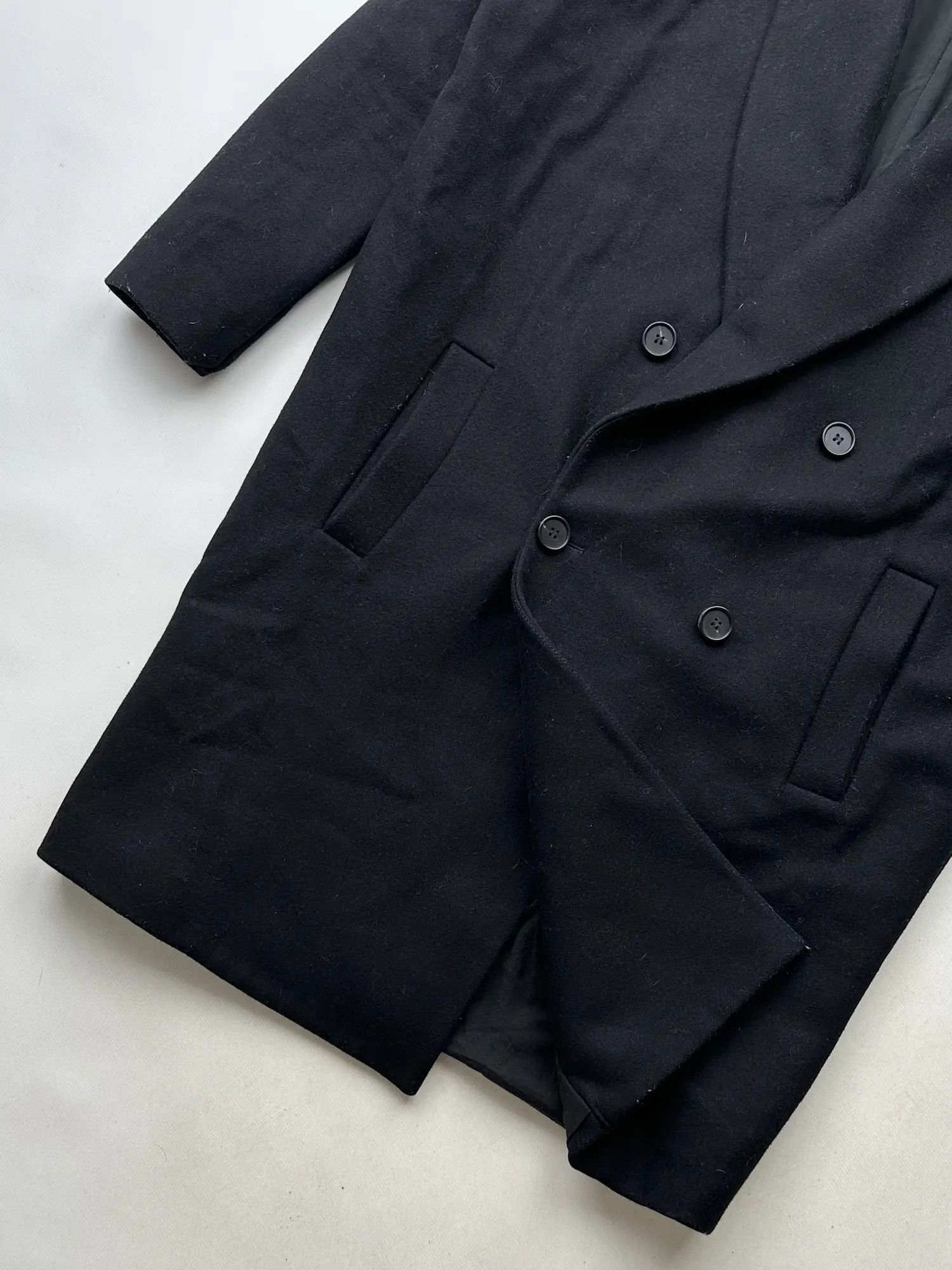 Allsaints Allsaints Heavy Wool Coat (449) Size S / US 4 / IT 40 - 4 Thumbnail