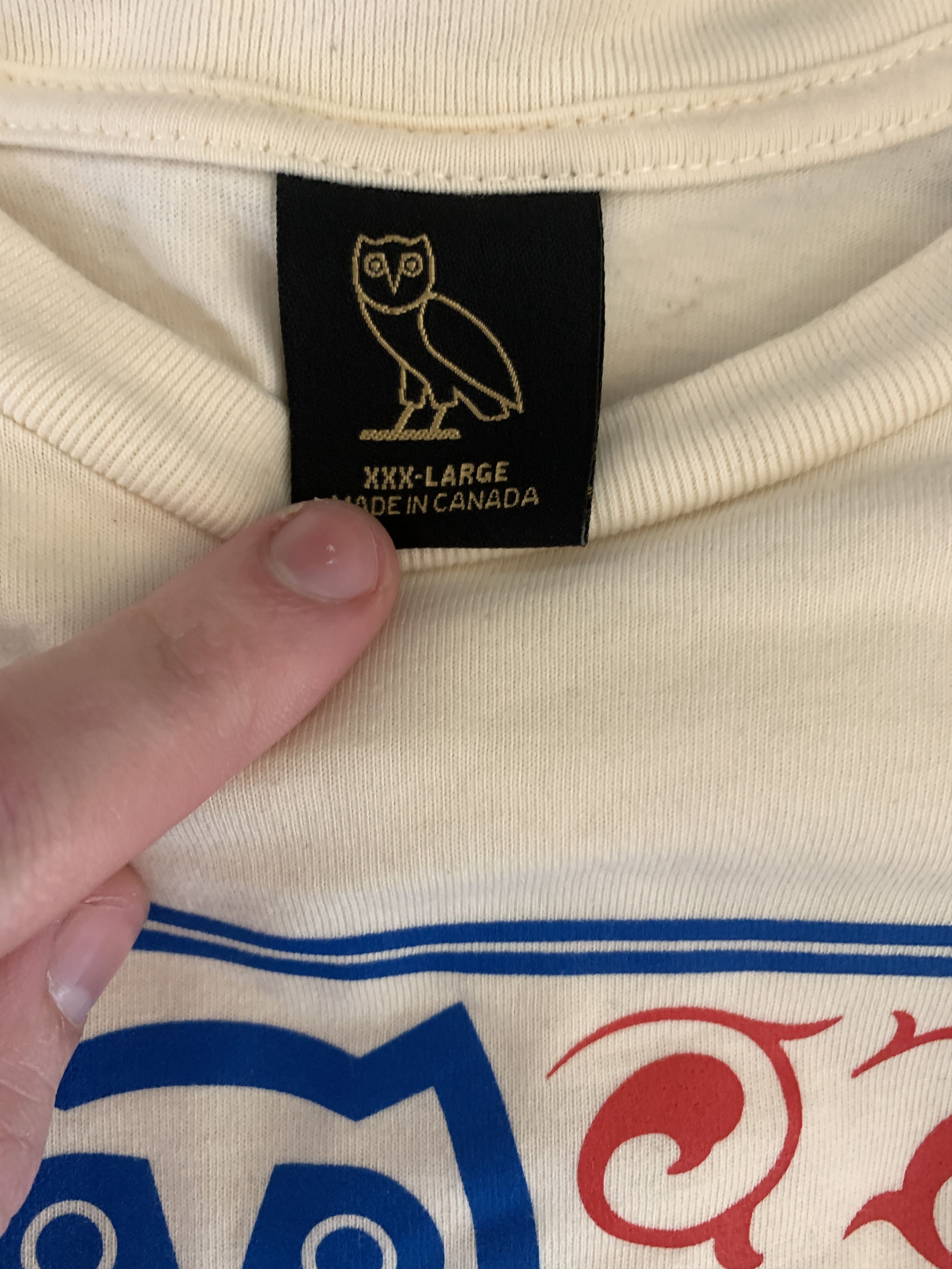 Drake OVO Family Arabic Calligraphy Owl T-shirt Cream XXXL Size US XXL / EU 58 / 5 - 8 Thumbnail