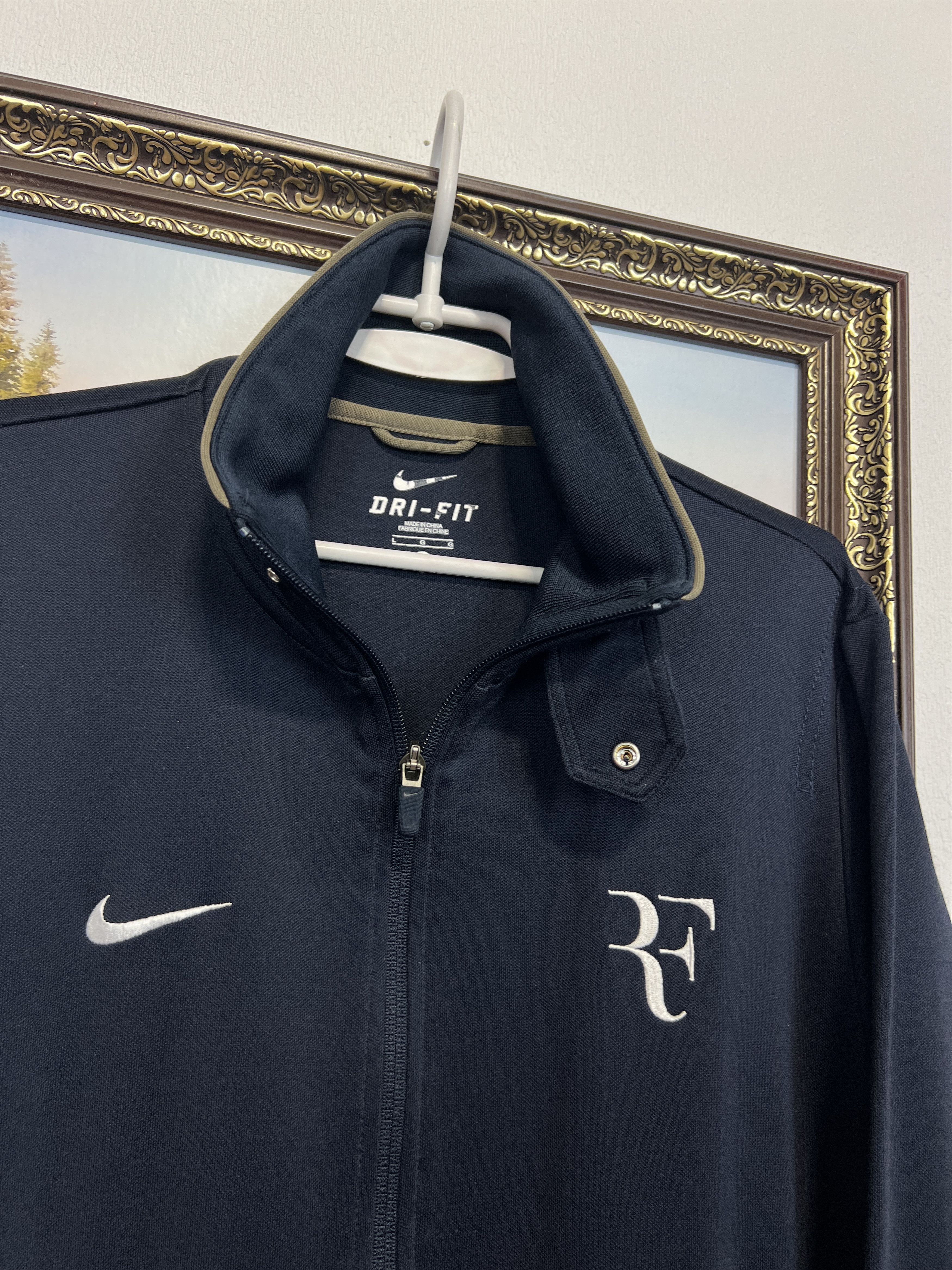 Nike Roger Federer RF ATP Finals Tennis Jacket Rafa Nadal Track Size US L / EU 52-54 / 3 - 4 Thumbnail