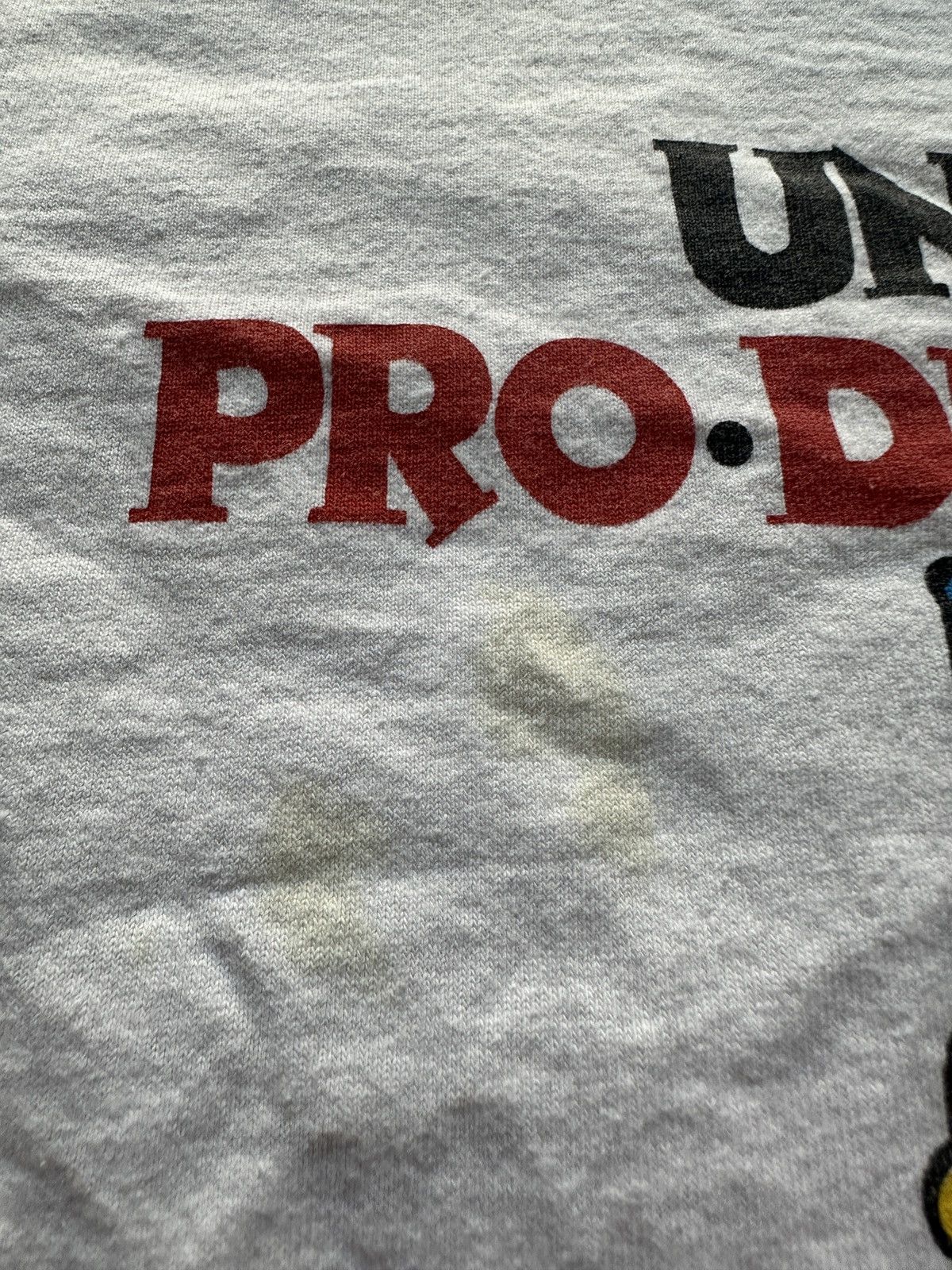 Vintage Vintage 80s Under Pro-Duck-Tion Graphic Tee Size US XL / EU 56 / 4 - 6 Thumbnail